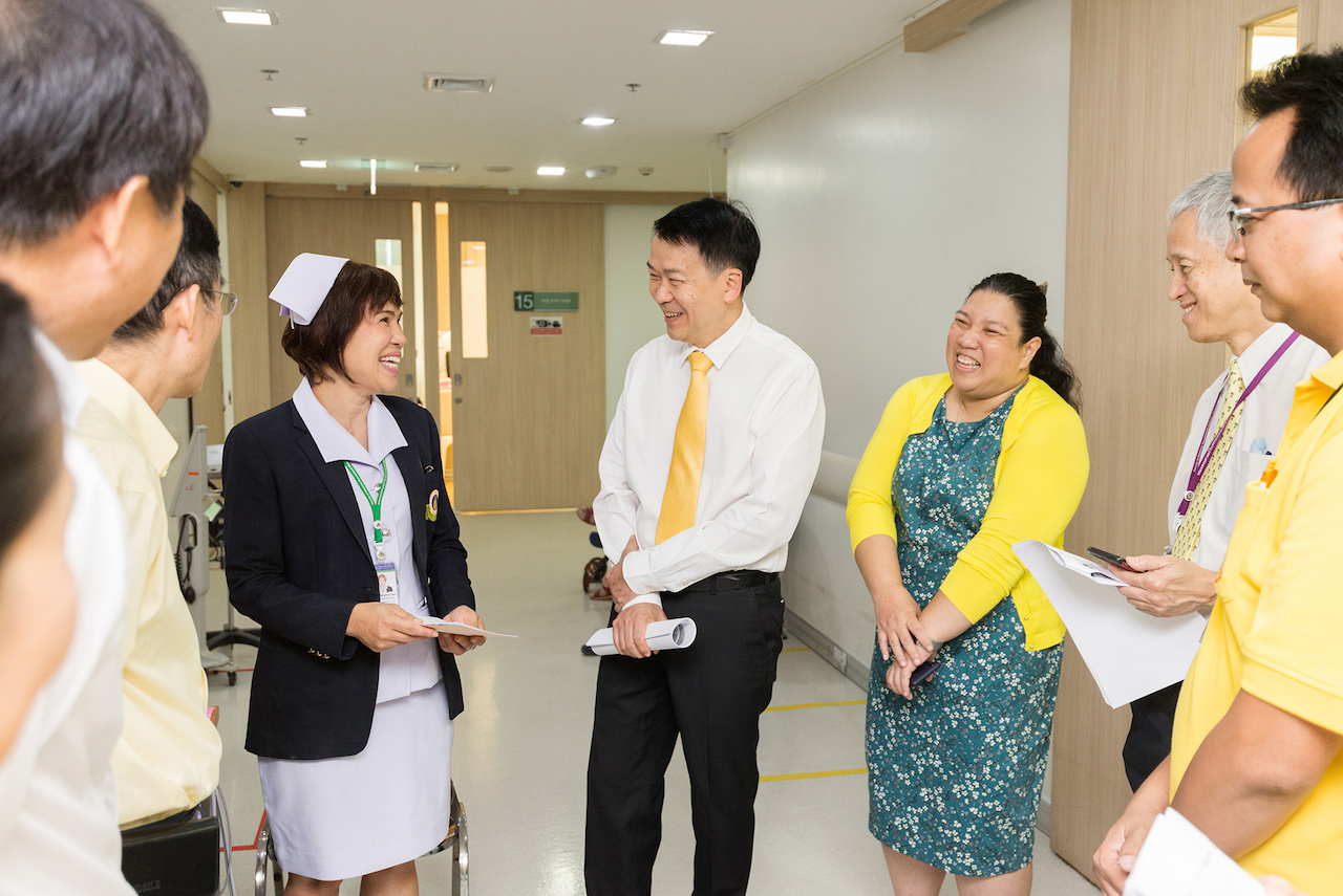 Leadership Walk Round 2P Safety ผู้ป่วยปลอดภัย เราก็ปลอดภัย