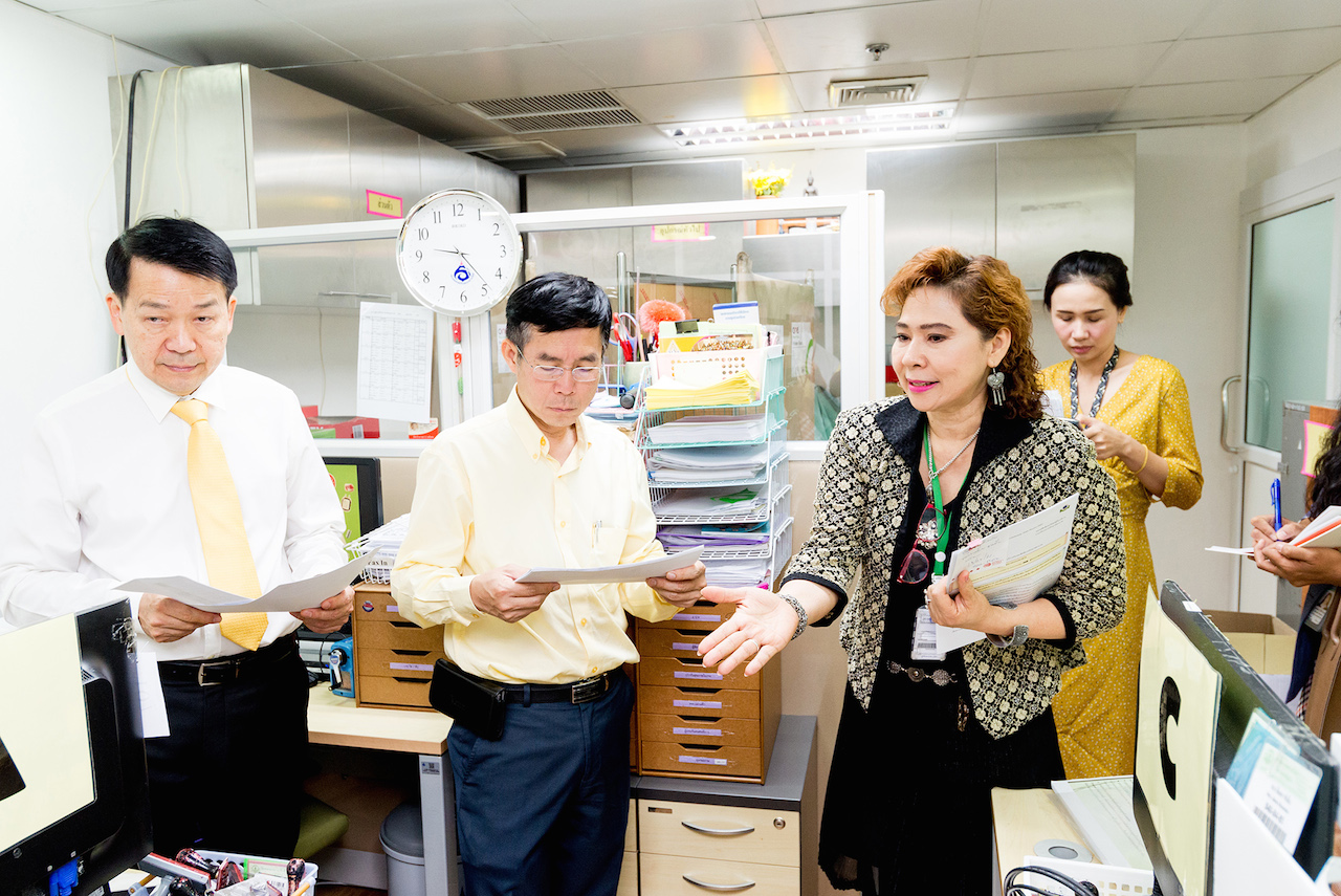 Leadership Walk Round 2P Safety ผู้ป่วยปลอดภัย เราก็ปลอดภัย