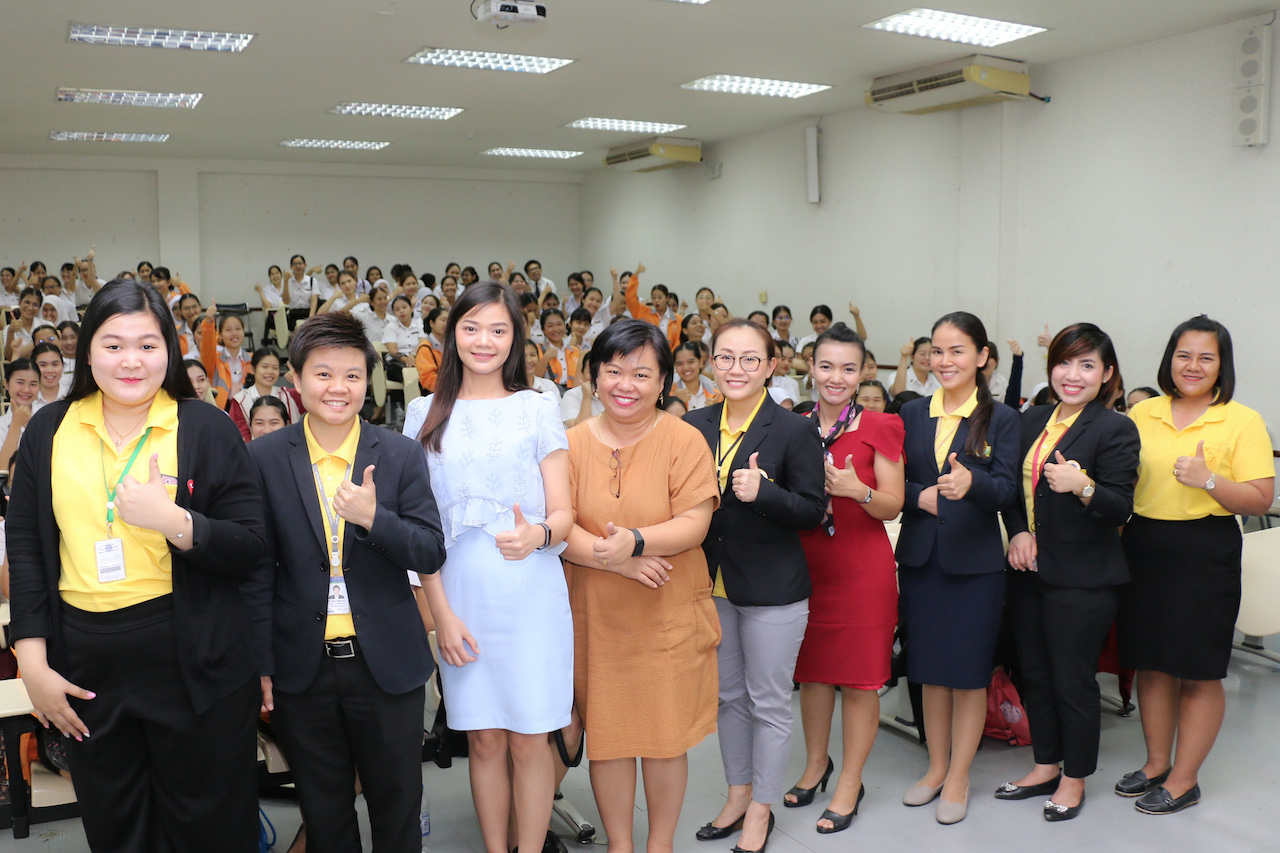 ประชาสัมพันธ์ข่าวกิจกรรมคณะฯ ร่วมงาน JOB FAIR รับสมัครพยาบาล