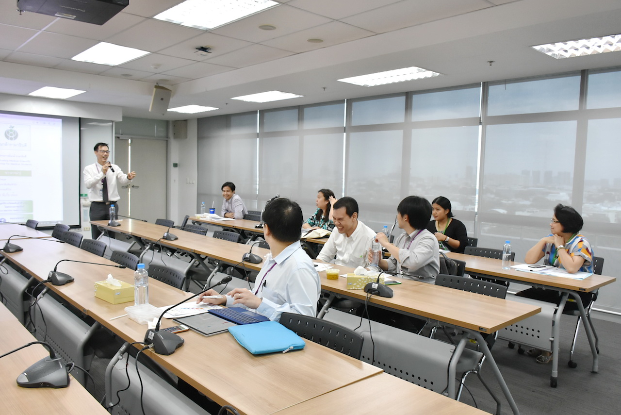 การประชุมอาจารย์ที่ปรึกษาวิจัยโครงการต้นกล้ารามาธิบดี