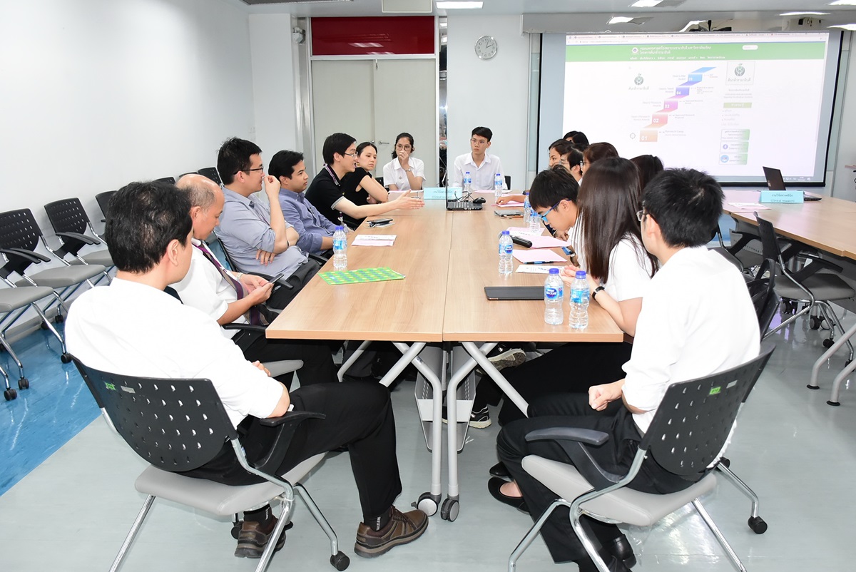  กิจกรรม Research Camp 2018 ในโครงการต้นกล้ารามาธิบดี