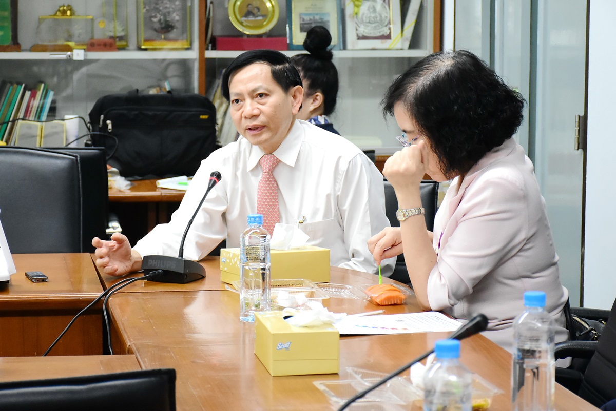 การประชุมอาจารย์ที่ปรึกษาวิจัยโครงการต้นกล้ารามาธิบดี