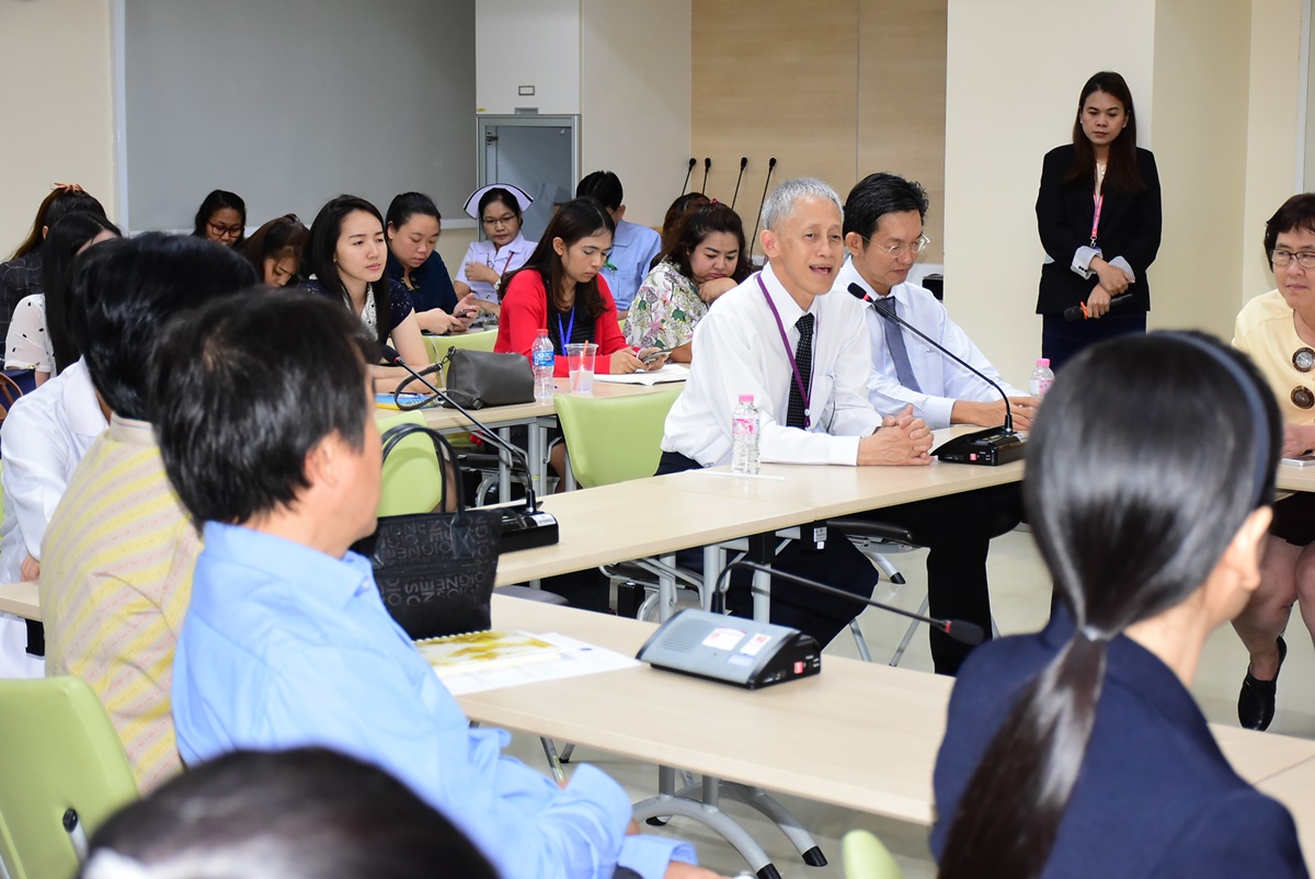 ประชุมเตรียมความพร้อมรับการรับรองเฉพาะโรค การปลูกถ่ายไขกระดูก