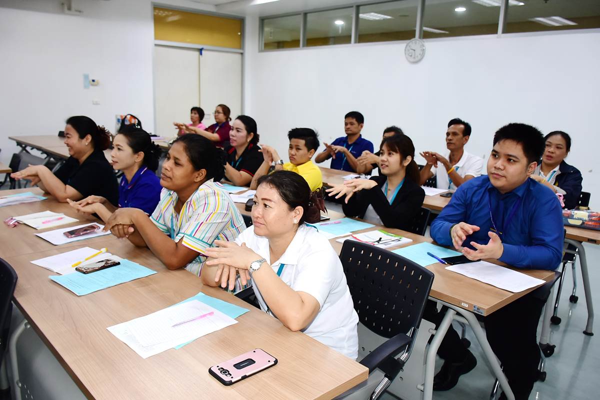 อบรม โครงการเพิ่มพูนความรู้สร้างความปลอดภัยในการทำงาน