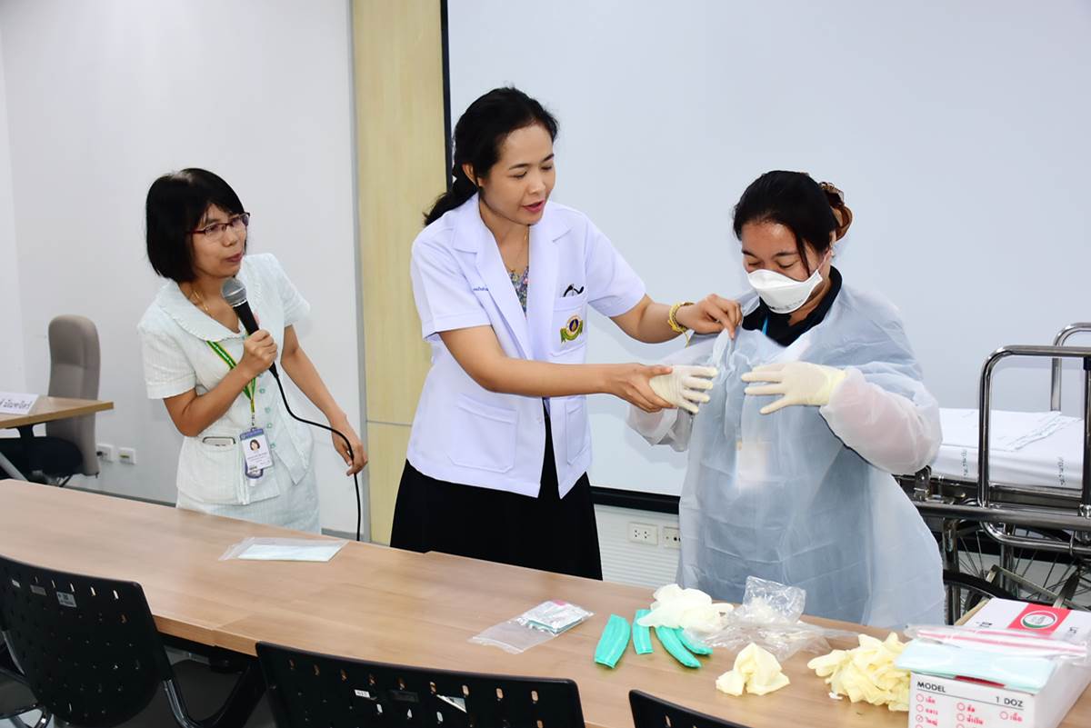 อบรม โครงการเพิ่มพูนความรู้สร้างความปลอดภัยในการทำงาน