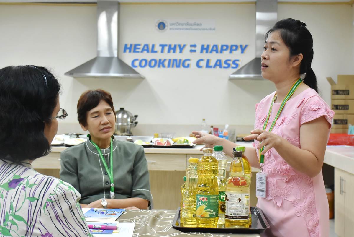 Healthy Happy Cooking Class รู้จักไขมันดีไขมันเลว 