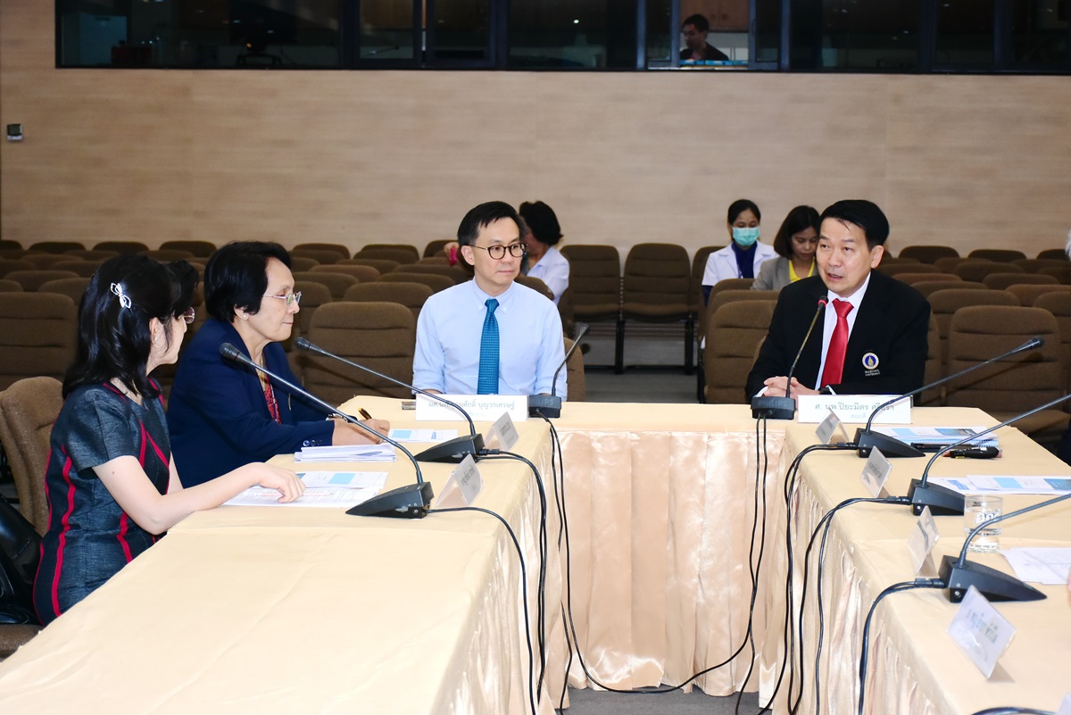 ต้อนรับคณะผู้เยี่ยมสำรวจประเมินกระบวนการรับรองเฉพาะโรค (Disease Specific Certification: DSC) ศูนย์ปลูกถ่ายเซลล์ต้นกำเนิด จาก สรพ.