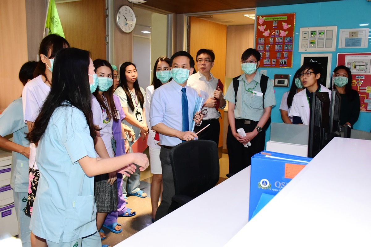 ต้อนรับคณะผู้เยี่ยมสำรวจประเมินกระบวนการรับรองเฉพาะโรค (Disease Specific Certification: DSC) ศูนย์ปลูกถ่ายเซลล์ต้นกำเนิด จาก สรพ.