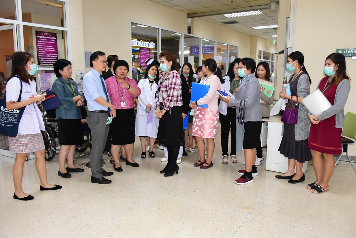 ต้อนรับคณะผู้เยี่ยมสำรวจประเมินกระบวนการรับรองเฉพาะโรค (Disease Specific Certification: DSC) ศูนย์ปลูกถ่ายเซลล์ต้นกำเนิด จาก สรพ.