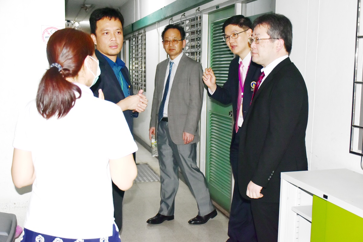 ต้อนรับคณะผู้บริหารจาก Kobe University, School of Medicine, Japan