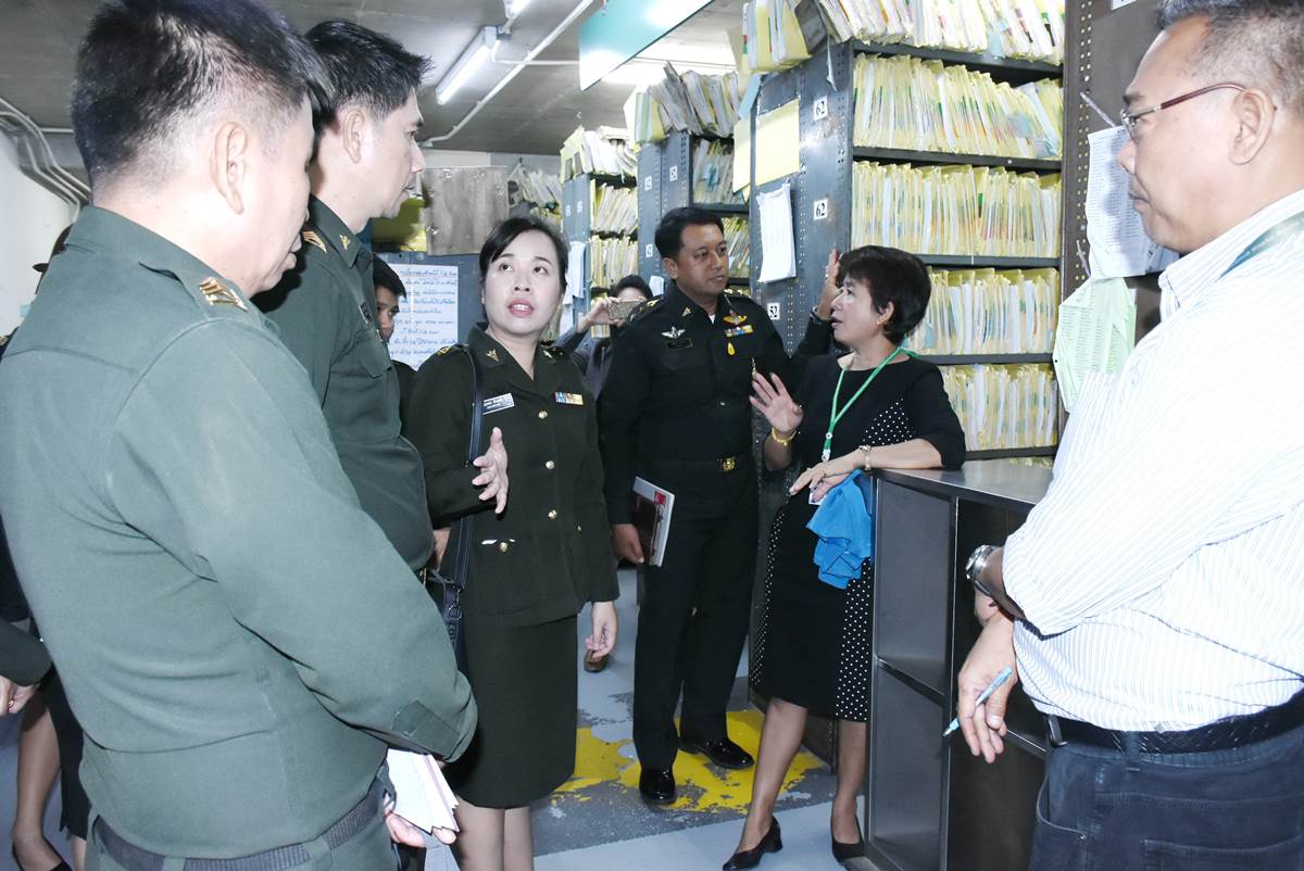 โรงพยาบาลค่ายพ่อขุนผาเมืองศึกษาดูงานระบบสารสนเทศและเวชระเบียน