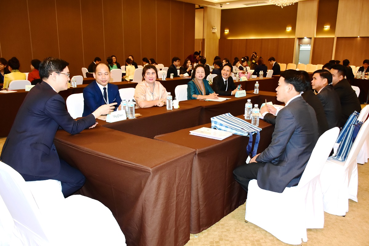 ต้อนรับผู้เข้าฝึกอบรมเทคโนโลยีทางการแพทย์และสาธารณสุขสำหรับบุคลากรทางการแพทย์จากสาธารณรัฐประชาธิปไตยประชาชนลาว ตามพระราชดำริของสมเด็จพระเทพรัตนราชสุดาฯ สยามบรมราชกุมารี รุ่นที่ 21 ประจำปี พ.ศ. 2562