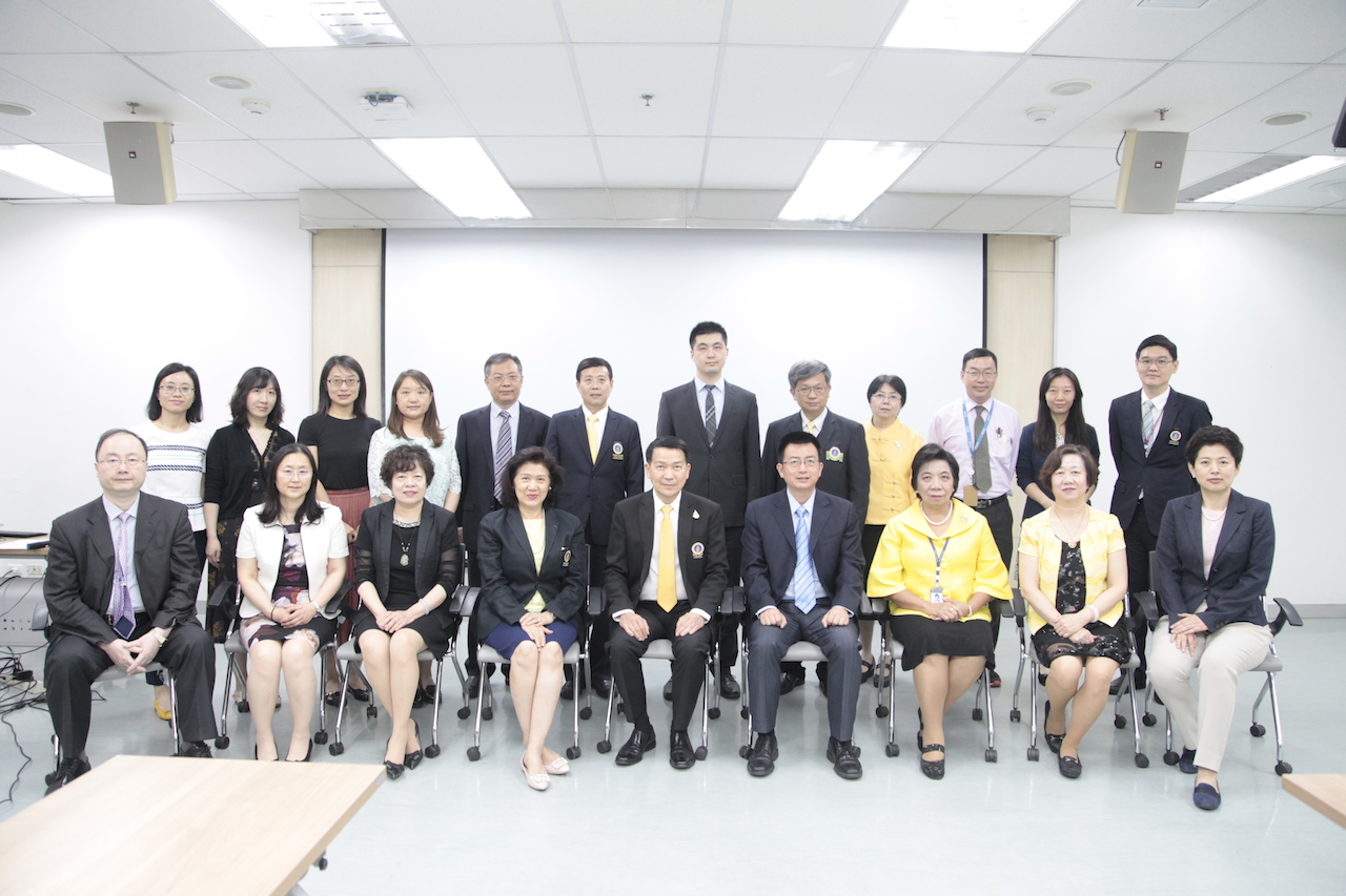 คณะผู้แทนจาก Peking University Health Science Center เยือนคณะแพทยศาสตร์โรงพยาบาลรามาธิบดี มหาวิทยาลัยมหิดล