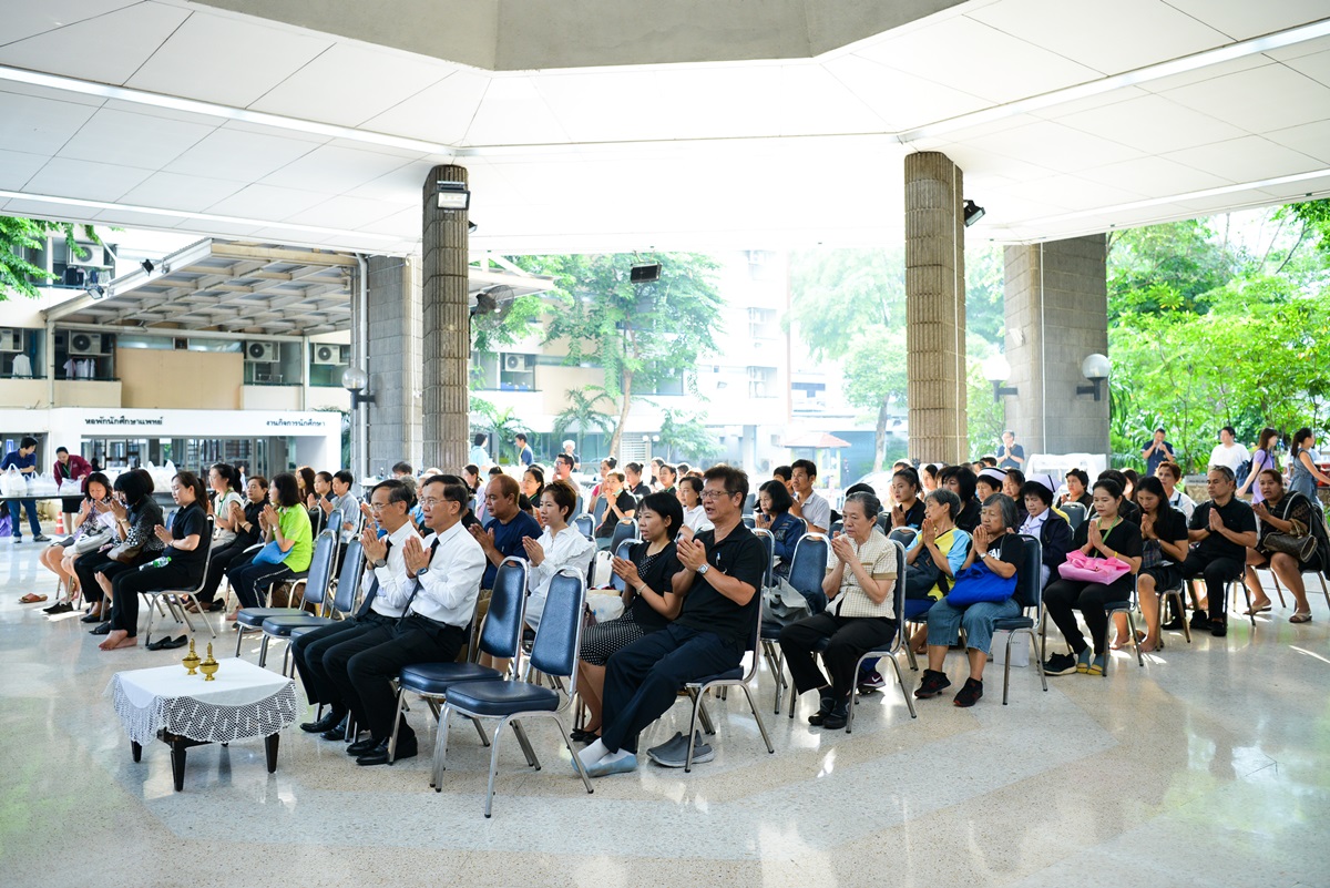 ทำบุญเดือนเกิดบุคลากร ประจำเดือนมิถุนายน