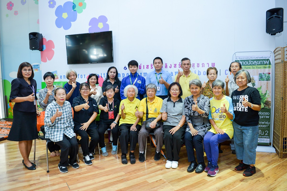 ชมรมเพื่อนช่วยเพื่อนเบาหวานรามาธิบดี จัดกิจกรรม เพื่อนชวนเพื่อนออกกำลังกาย ปีที่ 4 ครั้งที่ 6