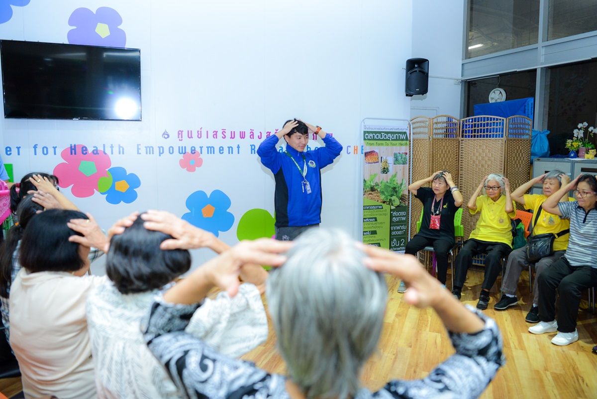 ชมรมเพื่อนช่วยเพื่อนเบาหวานรามาธิบดี จัดกิจกรรม เพื่อนชวนเพื่อนออกกำลังกาย ปีที่ 4 ครั้งที่ 6