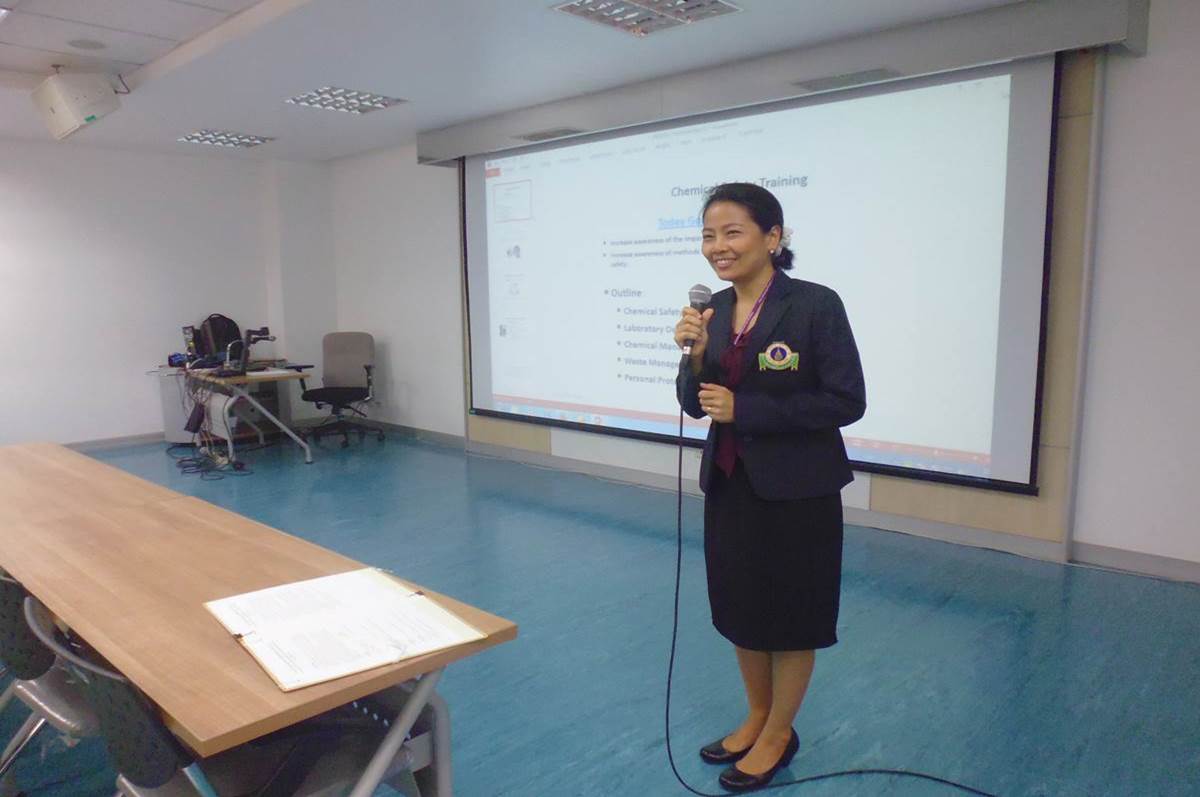 โครงการการบริหารจัดการด้านความปลอดภัยในห้องปฏิบัติการทางวิทยาศาสตร์