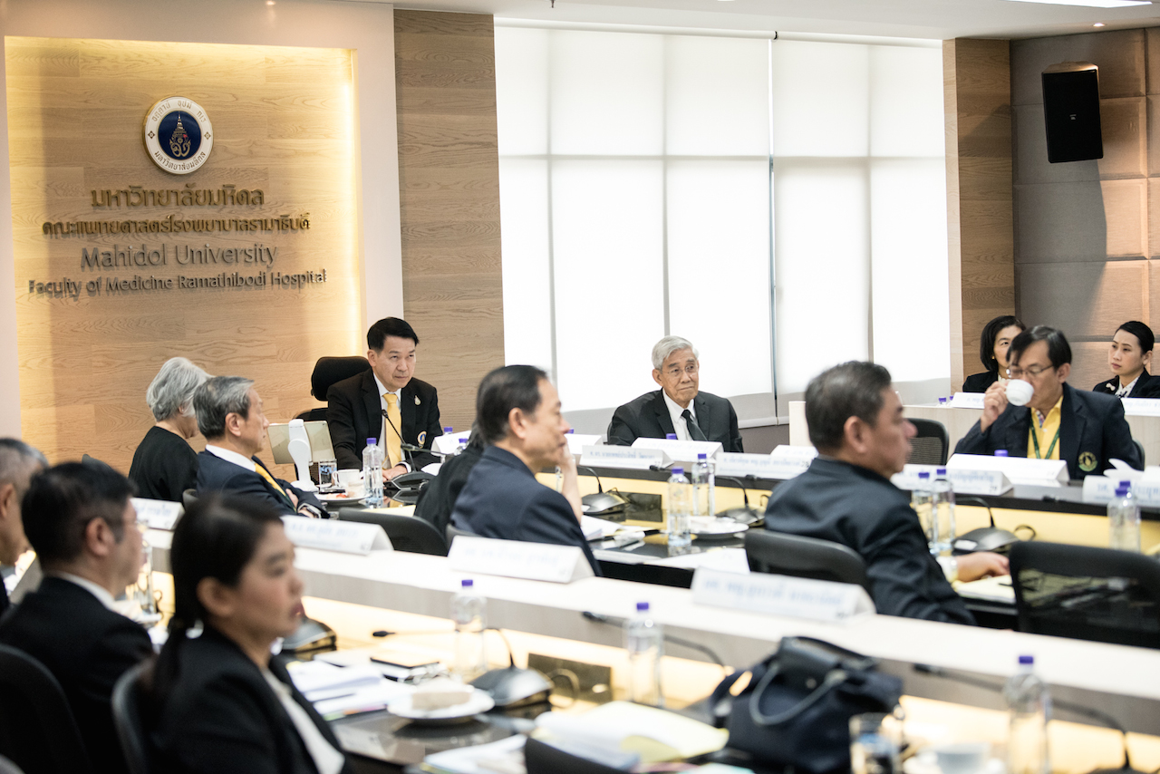 ประชุมคณะกรรมการอำนวยการร่วมกับกรรมการบริหารกลุ่มสถาบันแพทยศาสตร์แห่งประเทศไทย ครั้งที่ 2/2562