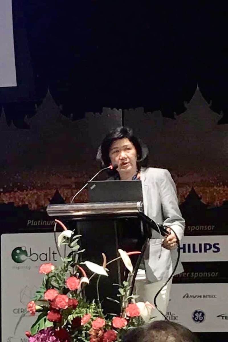 แพทย์รามาฯ เป็นวิทยากรรับเชิญในประชุมวิชาการนานาชาติของสมาคมรังสีร่วมรักษาระบบประสาทไทย