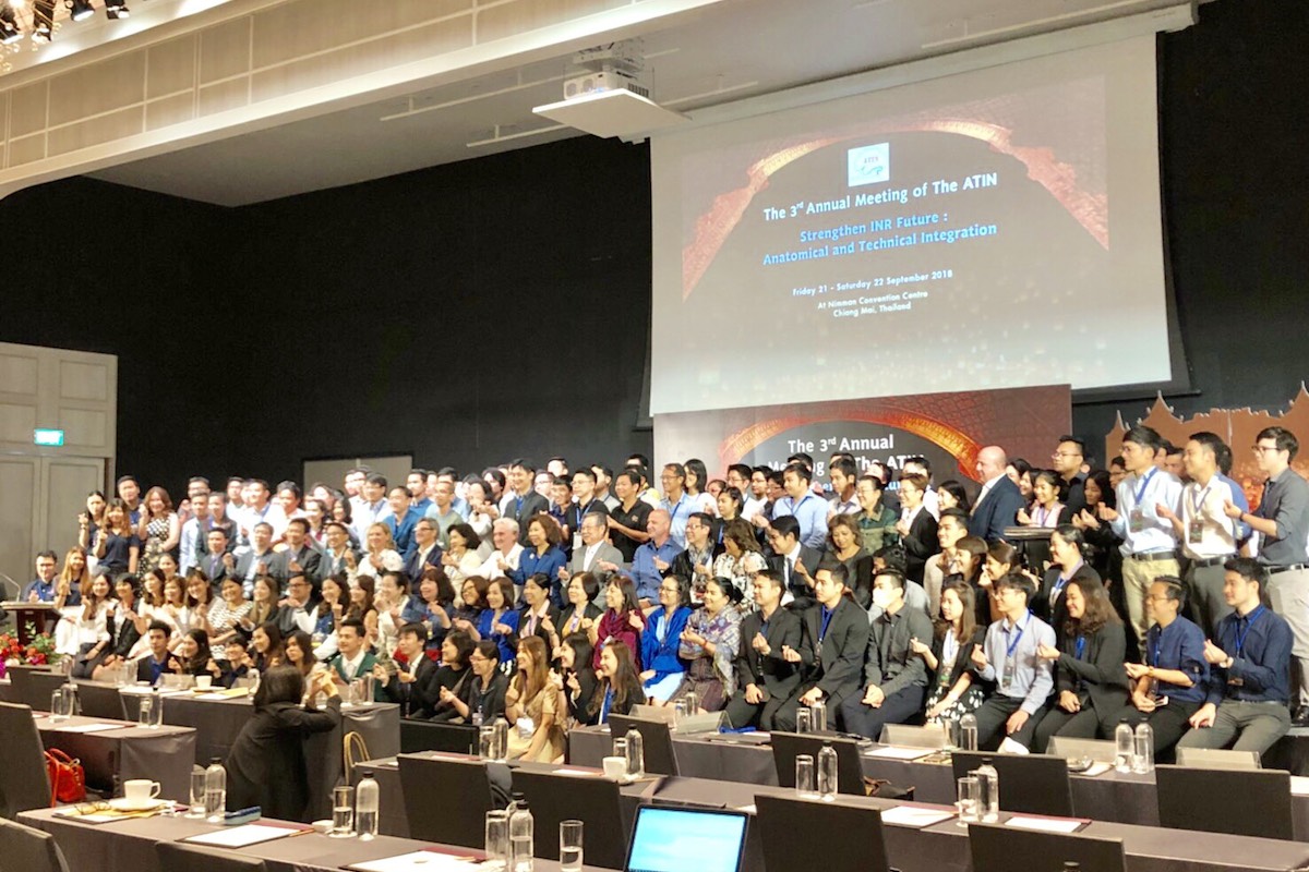 แพทย์รามาฯ เป็นวิทยากรรับเชิญในประชุมวิชาการนานาชาติของสมาคมรังสีร่วมรักษาระบบประสาทไทย