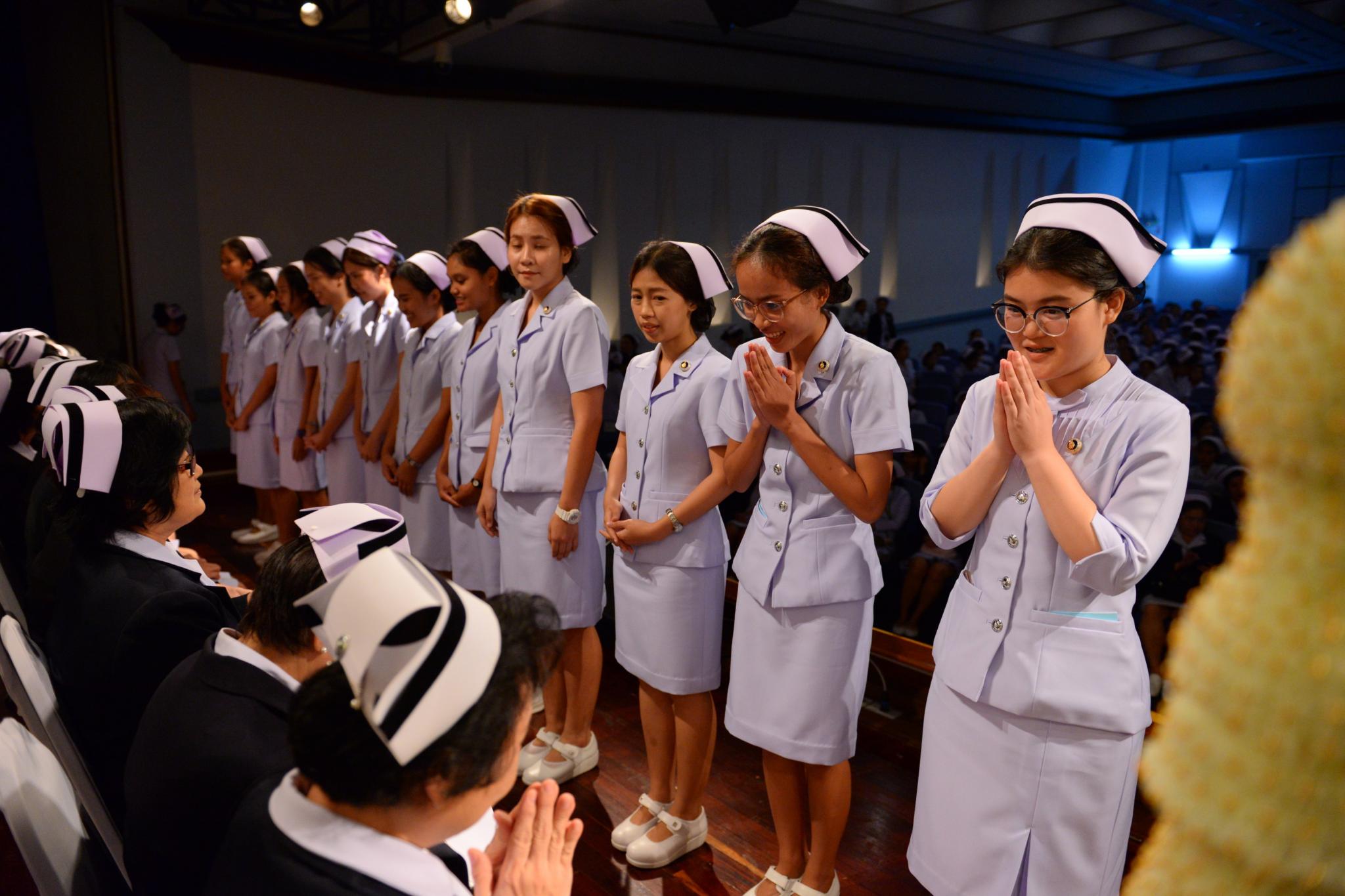 โครงการเตรียมความพร้อมพยาบาลใหม่และพิธีบายศรีสู่ขวัญ