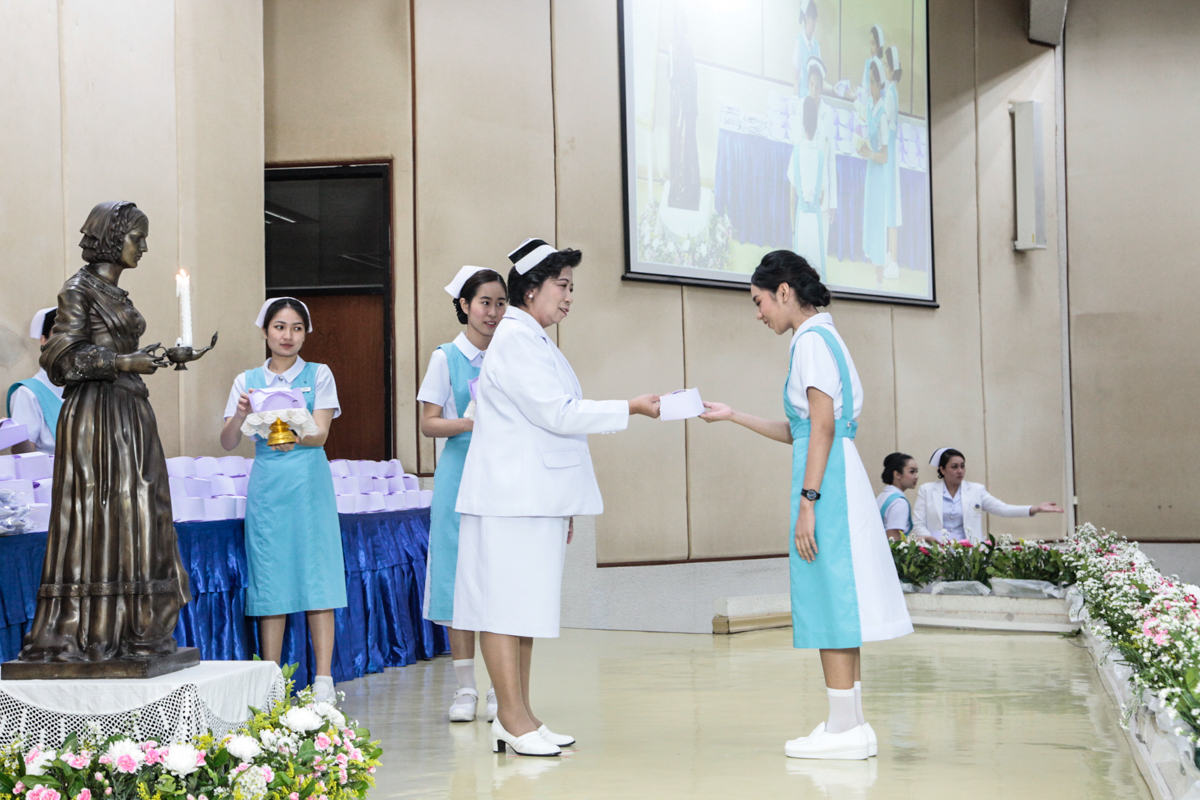 พิธีมอบหมวกพยาบาลรามาธิบดี ประจำปีการศึกษา 2561