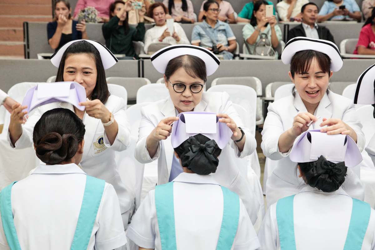 พิธีมอบหมวกพยาบาลรามาธิบดี ประจำปีการศึกษา 2561