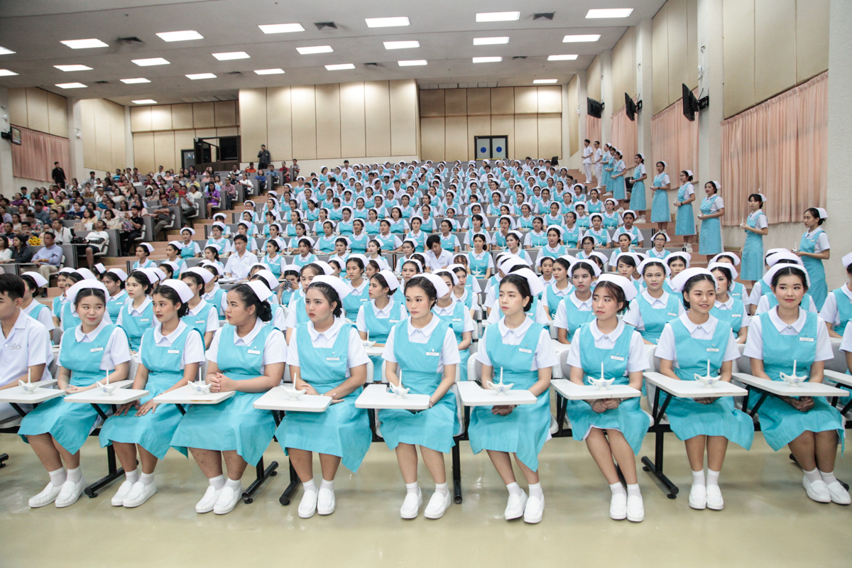 พิธีมอบหมวกพยาบาลรามาธิบดี ประจำปีการศึกษา 2561