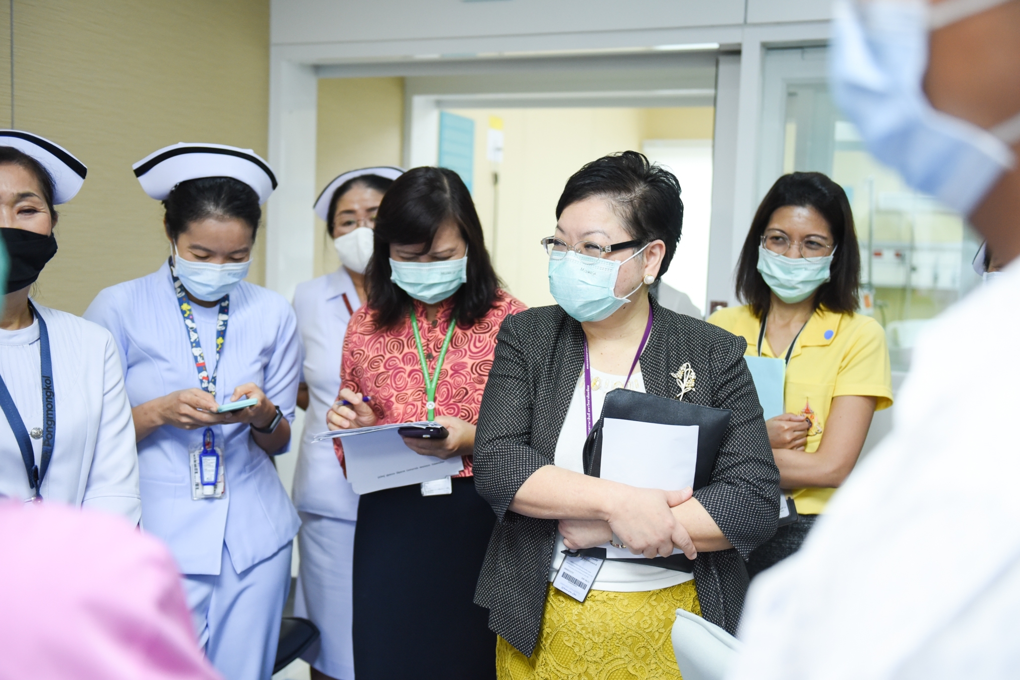 กิจกรรม Leadership Walk Round หอผู้ป่วยศัลยกรรมพิเศษ 5NE และหอผู้ป่วยวิกฤตศัลยกรรม 5IC โดยกลุ่มภารกิจดูแลสุขภาพ กิจกรรม Leadership Walk Round หอผู้ป่วยศัลยกรรมพิเศษ 5NE และหอผู้ป่วยวิกฤตศัลยกรรม 5IC โดยกลุ่มภารกิจดูแลสุขภาพ