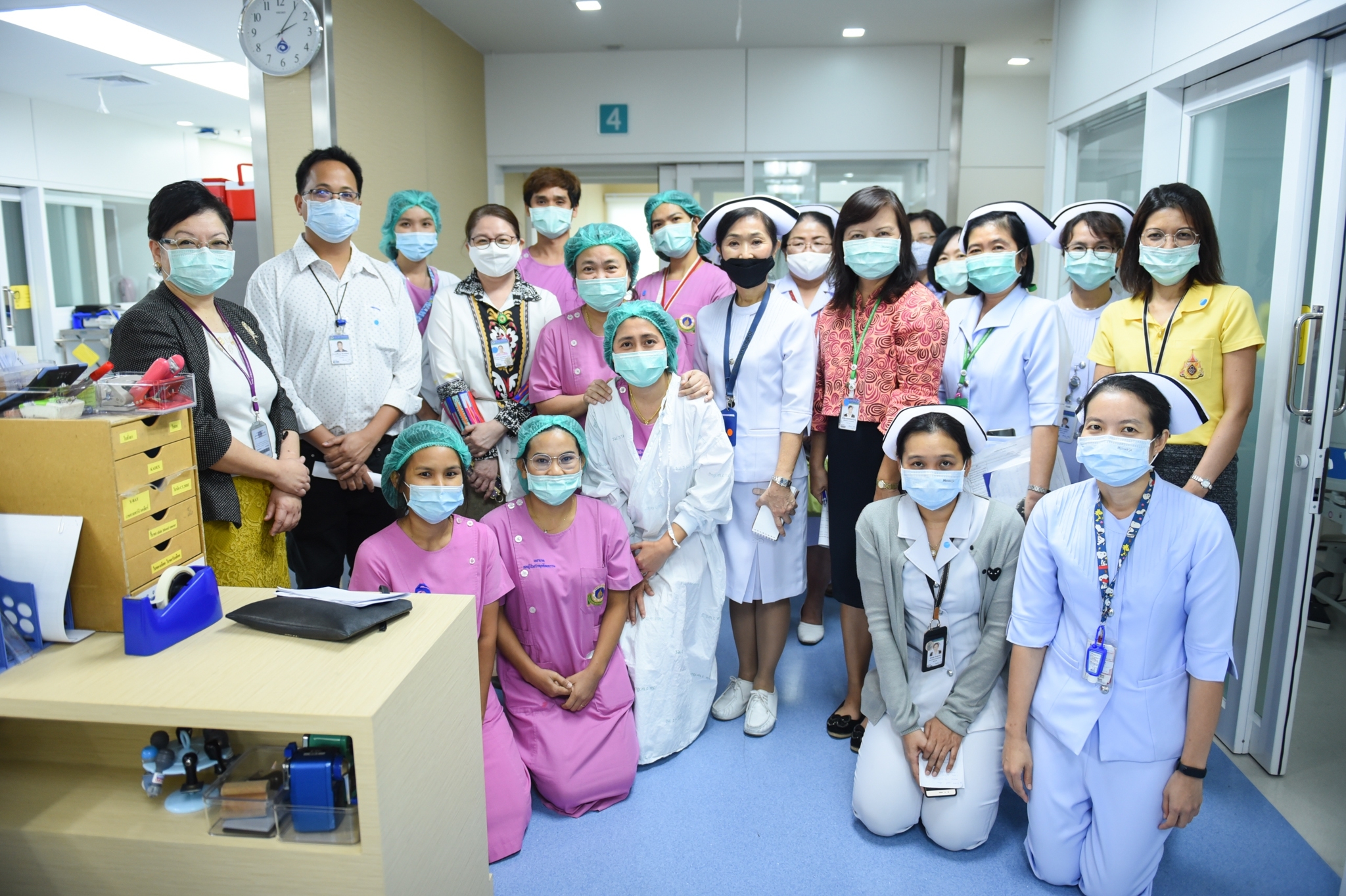 กิจกรรม Leadership Walk Round หอผู้ป่วยศัลยกรรมพิเศษ 5NE และหอผู้ป่วยวิกฤตศัลยกรรม 5IC โดยกลุ่มภารกิจดูแลสุขภาพ กิจกรรม Leadership Walk Round หอผู้ป่วยศัลยกรรมพิเศษ 5NE และหอผู้ป่วยวิกฤตศัลยกรรม 5IC โดยกลุ่มภารกิจดูแลสุขภาพ