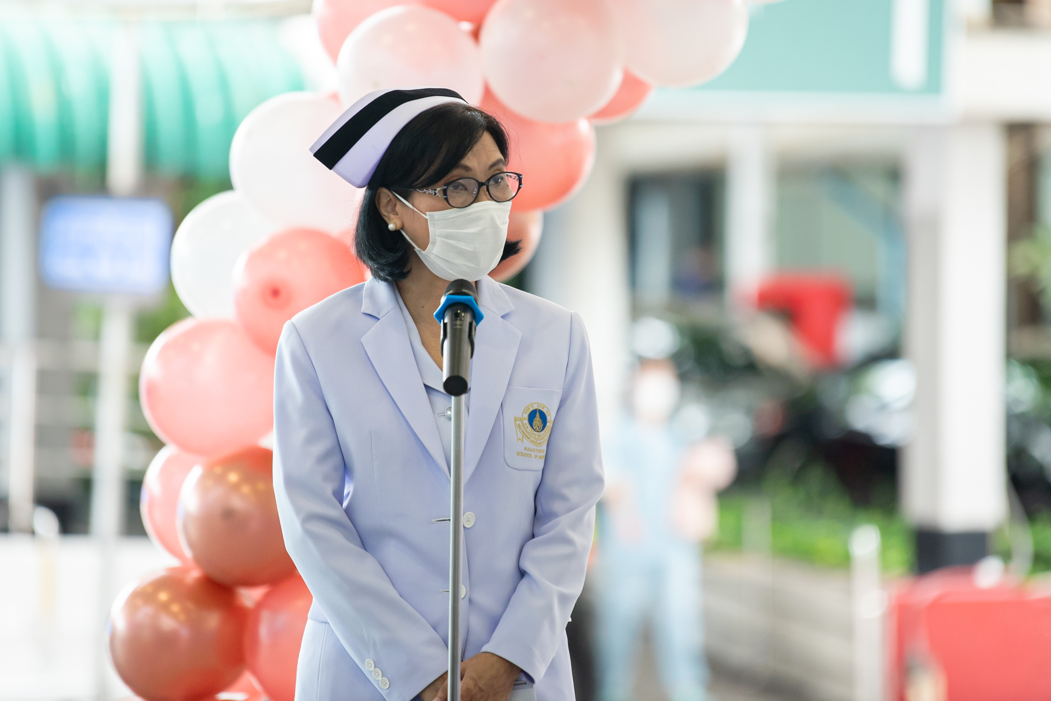 งาน “ส่งมอบพยาบาลใหม่” และงาน “พิธีบายศรีสู่ขวัญ สู่รั้วรามาธิบดี” ประจำปี 2565