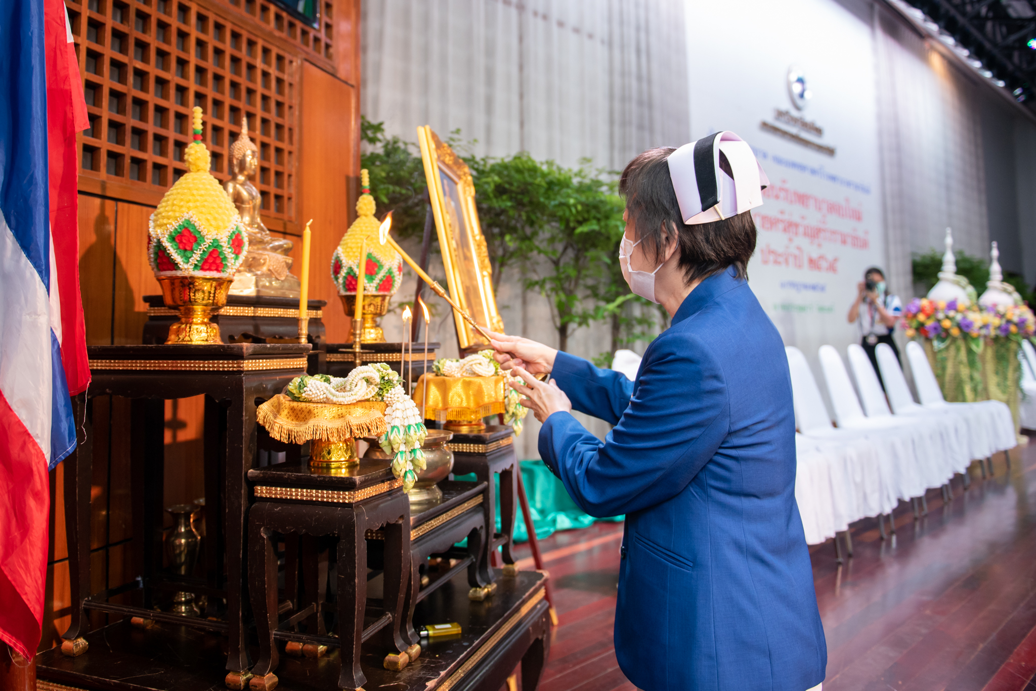 งาน “ส่งมอบพยาบาลใหม่” และงาน “พิธีบายศรีสู่ขวัญ สู่รั้วรามาธิบดี” ประจำปี 2565 งาน “ส่งมอบพยาบาลใหม่” และงาน “พิธีบายศรีสู่ขวัญ สู่รั้วรามาธิบดี” ประจำปี 2565