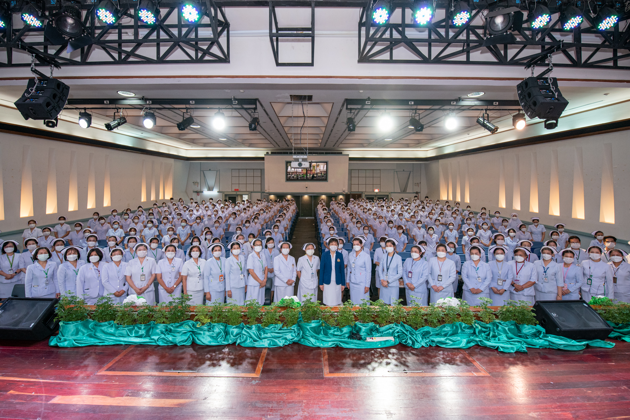 งาน “ส่งมอบพยาบาลใหม่” และงาน “พิธีบายศรีสู่ขวัญ สู่รั้วรามาธิบดี” ประจำปี 2565