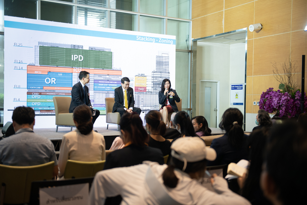 งานแถลงข่าวเปิดตัวโครงการก่อสร้างอาคารโรงพยาบาลรามาธิบดีและย่านนวัตกรรมโยธี งานแถลงข่าวเปิดตัวโครงการก่อสร้างอาคารโรงพยาบาลรามาธิบดีและย่านนวัตกรรมโยธี