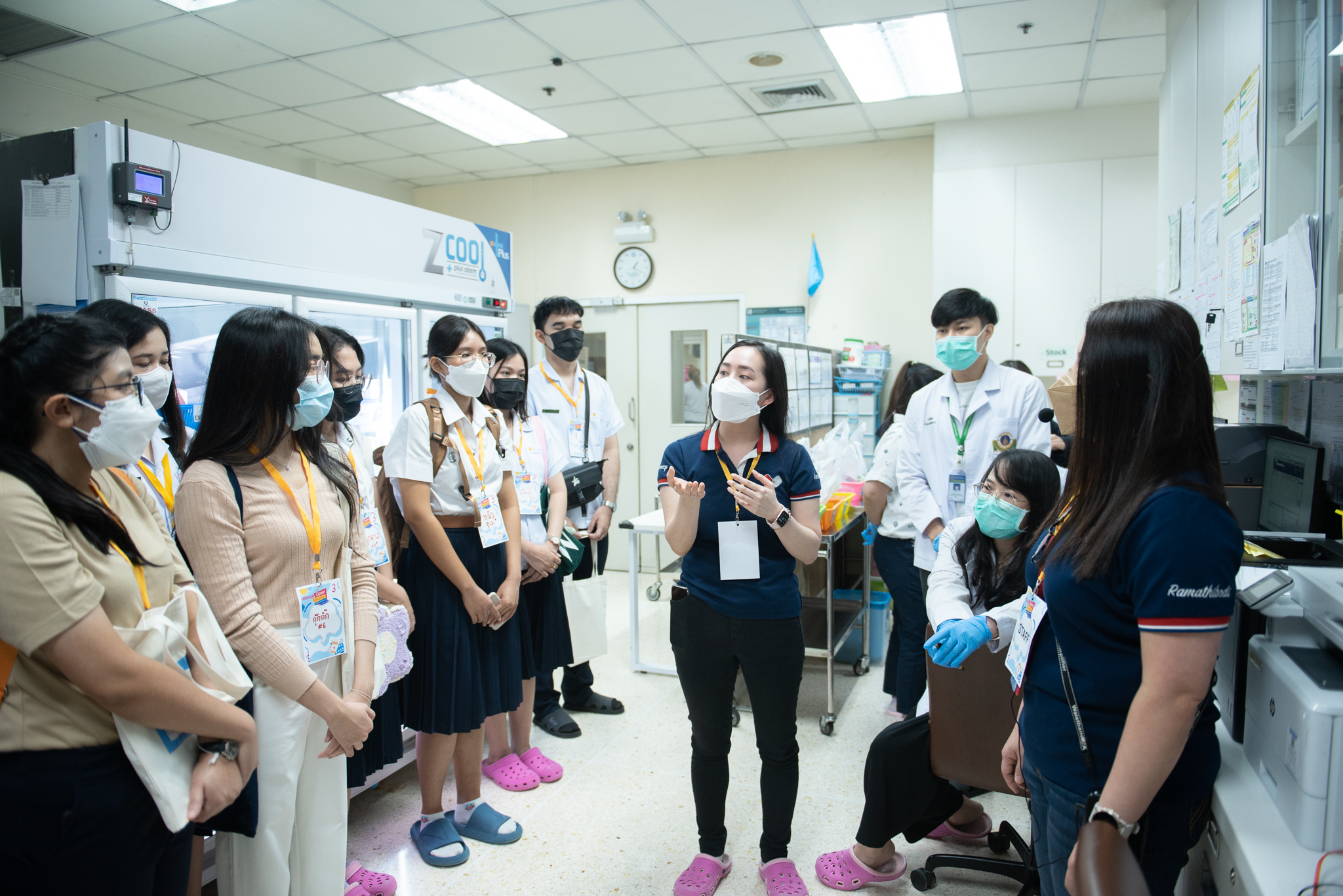 กิจกรรม Open House Rama Pharmacy เปิดบ้าน เปิดโอกาส ต้อนรับ นิสิต นักศึกษา ชั้นปีที่ 6