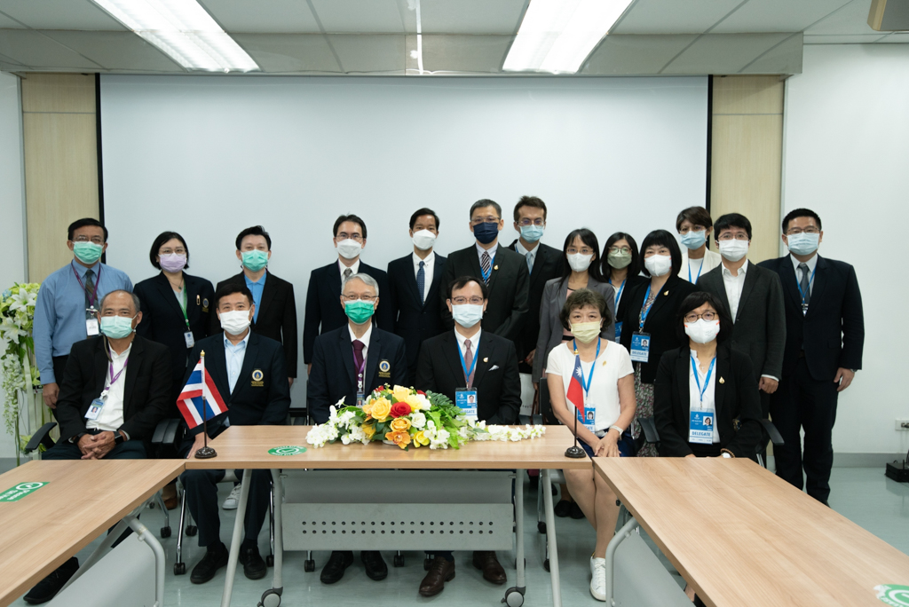 ต้อนรับคณะผู้แทนจากกระทรวงสาธารณสุขและสวัสดิการ สาธารณรัฐจีน (ไต้หวัน) ในโอกาสเยี่ยมคารวะและหารือความร่วมมือเพิ่มเติมกับคณะฯ