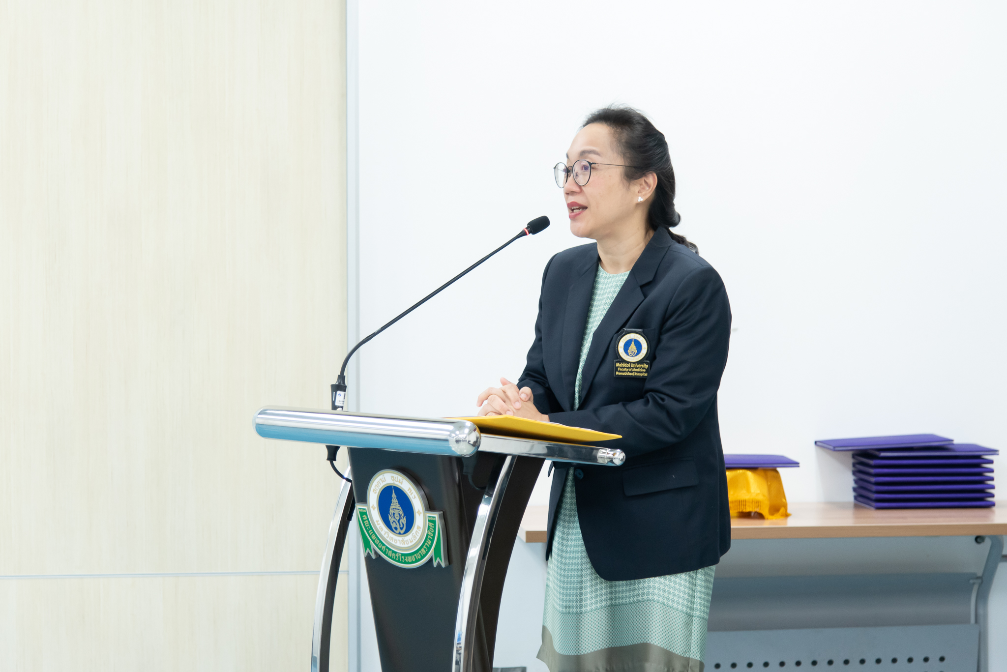 พิธีปิดการอบรมและมอบประกาศนียบัตร โครงการฝึกอบรมเทคโนโลยีทางการแพทย์และสาธารณสุขสำหรับบุคลากรทางการแพทย์จากสาธารณรัฐประชาธิปไตยประชาชนลาว ตามพระราชดำริ สมเด็จพระกนิษฐาธิราชเจ้า กรมสมเด็จพระเทพรัตนราชสุดา ฯ สยามบรมราชกุมารี พิธีปิดการอบรมและมอบประกาศนียบัตร โครงการฝึกอบรมเทคโนโลยีทางการแพทย์และสาธารณสุขสำหรับบุคลากรทางการแพทย์จากสาธารณรัฐประชาธิปไตยประชาชนลาว ตามพระราชดำริ สมเด็จพระกนิษฐาธิราชเจ้า กรมสมเด็จพระเทพรัตนราชสุดา ฯ สยามบรมราชกุมารี