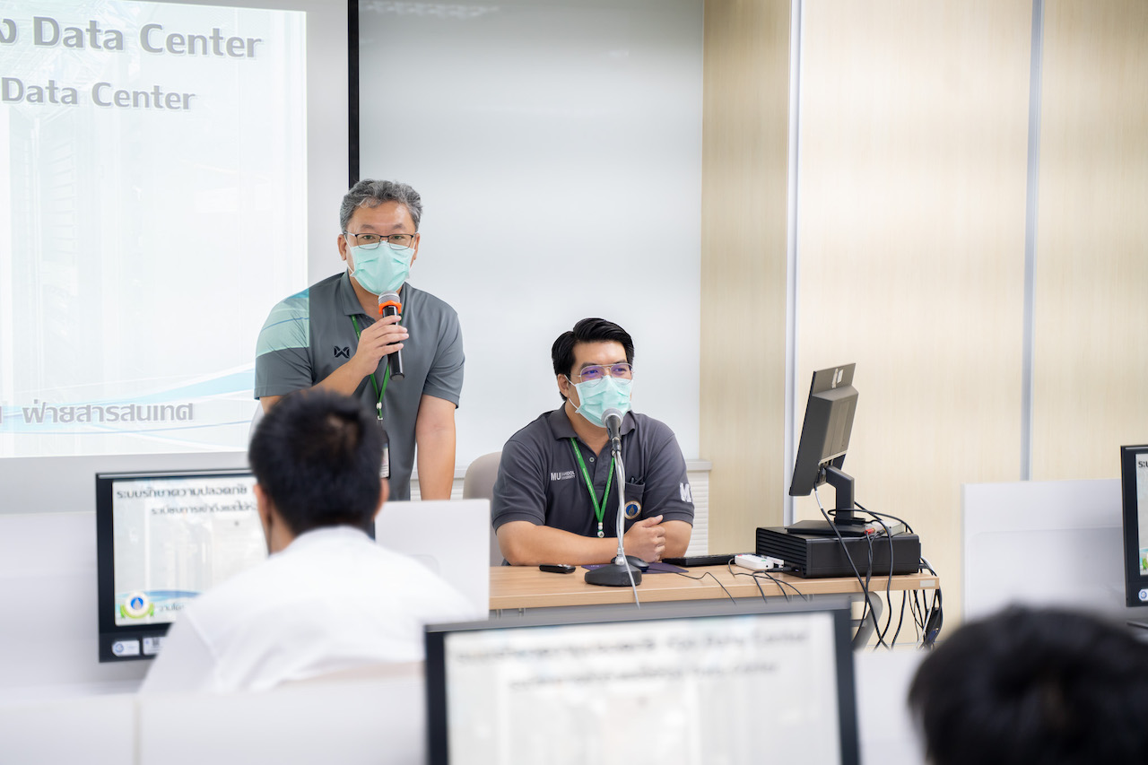 ต้อนรับคณะดูงานจากสาขาวิชาเทคโนโลยีดิจิทัล คณะวิทยาศาสตร์และเทคโนโลยี มหาวิทยาลัยราชภัฏธนบุรี ต้อนรับคณะดูงานจากสาขาวิชาเทคโนโลยีดิจิทัล คณะวิทยาศาสตร์และเทคโนโลยี มหาวิทยาลัยราชภัฏธนบุรี
