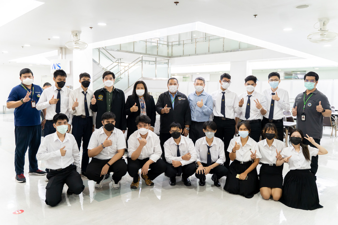ต้อนรับคณะดูงานจากสาขาวิชาเทคโนโลยีดิจิทัล คณะวิทยาศาสตร์และเทคโนโลยี มหาวิทยาลัยราชภัฏธนบุรี ต้อนรับคณะดูงานจากสาขาวิชาเทคโนโลยีดิจิทัล คณะวิทยาศาสตร์และเทคโนโลยี มหาวิทยาลัยราชภัฏธนบุรี