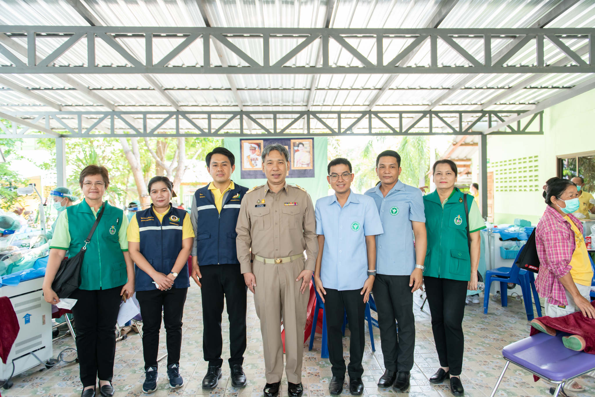 คณะแพทยศาสตร์โรงพยาบาลรามาธิบดี มหาวิทยาลัยมหิดล ร่วมกับ สำนักงานองคมนตรี ออกหน่วยแพทย์เคลื่อนที่ ในโครงการสืบสานพระราชปณิธาน จังหวัดอุทัยธานี คณะแพทยศาสตร์โรงพยาบาลรามาธิบดี มหาวิทยาลัยมหิดล ร่วมกับ สำนักงานองคมนตรี ออกหน่วยแพทย์เคลื่อนที่ ในโครงการสืบสานพระราชปณิธาน จังหวัดอุทัยธานี