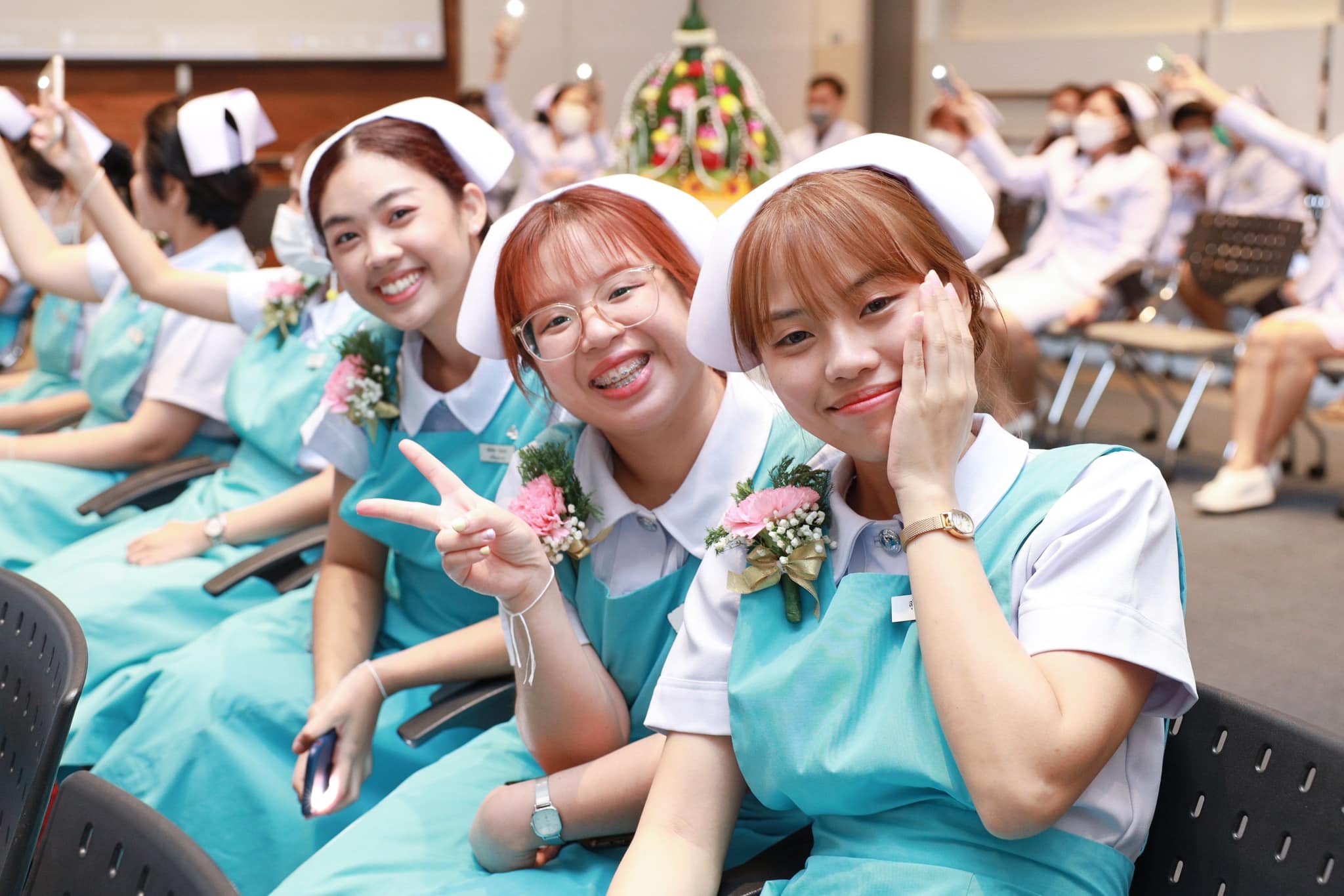 โรงเรียนพยาบาลรามาธิบดี คณะแพทยศาสตร์โรงพยาบาลรามาธิบดี มหาวิทยาลัยมหิดล จัดงาน “ปัจฉิมนิเทศ และพิธีมอบขีด เนคไท ปีการศึกษา 2565” โรงเรียนพยาบาลรามาธิบดี คณะแพทยศาสตร์โรงพยาบาลรามาธิบดี มหาวิทยาลัยมหิดล จัดงาน “ปัจฉิมนิเทศ และพิธีมอบขีด เนคไท ปีการศึกษา 2565”