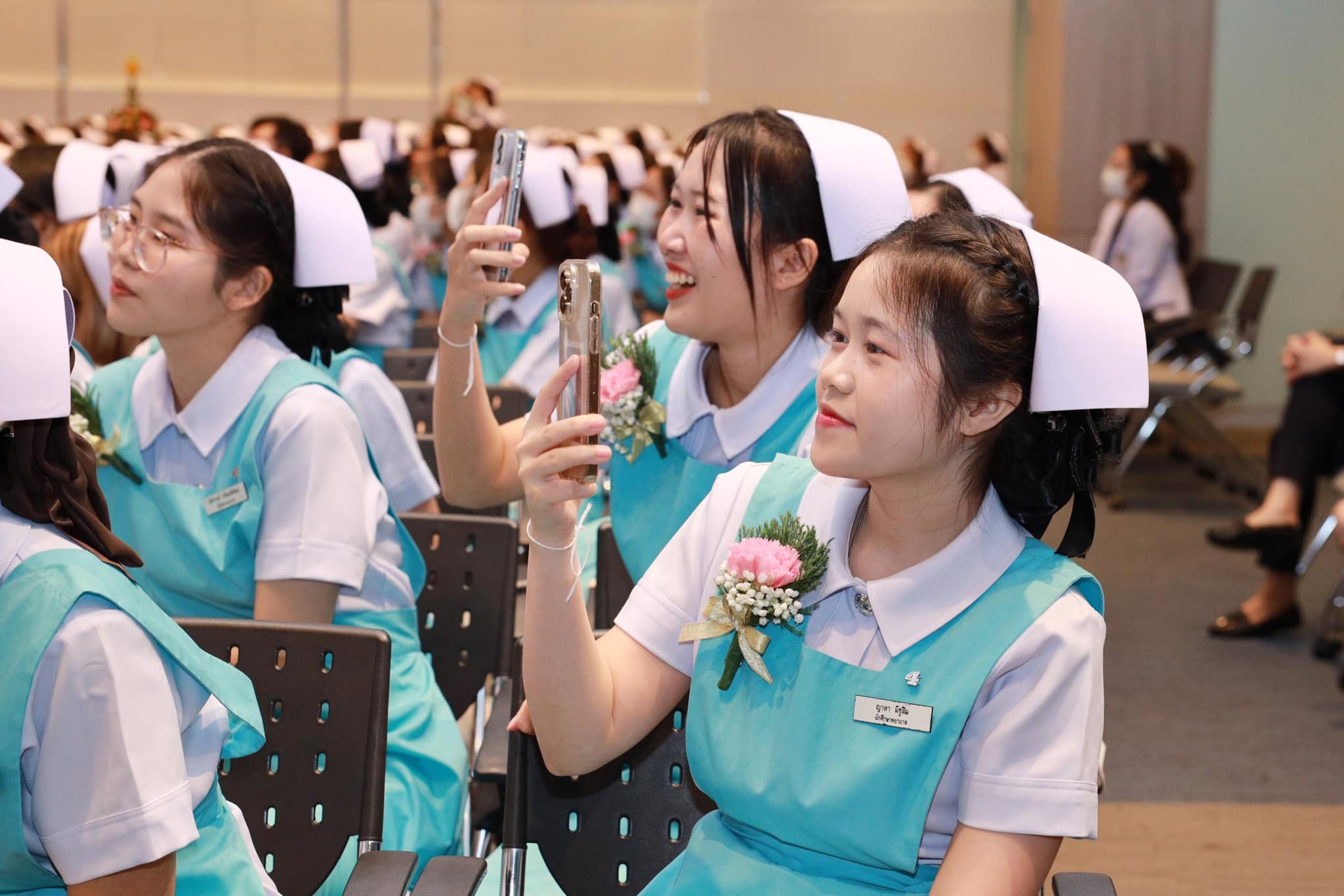 โรงเรียนพยาบาลรามาธิบดี คณะแพทยศาสตร์โรงพยาบาลรามาธิบดี มหาวิทยาลัยมหิดล จัดงาน “ปัจฉิมนิเทศ และพิธีมอบขีด เนคไท ปีการศึกษา 2565” โรงเรียนพยาบาลรามาธิบดี คณะแพทยศาสตร์โรงพยาบาลรามาธิบดี มหาวิทยาลัยมหิดล จัดงาน “ปัจฉิมนิเทศ และพิธีมอบขีด เนคไท ปีการศึกษา 2565”