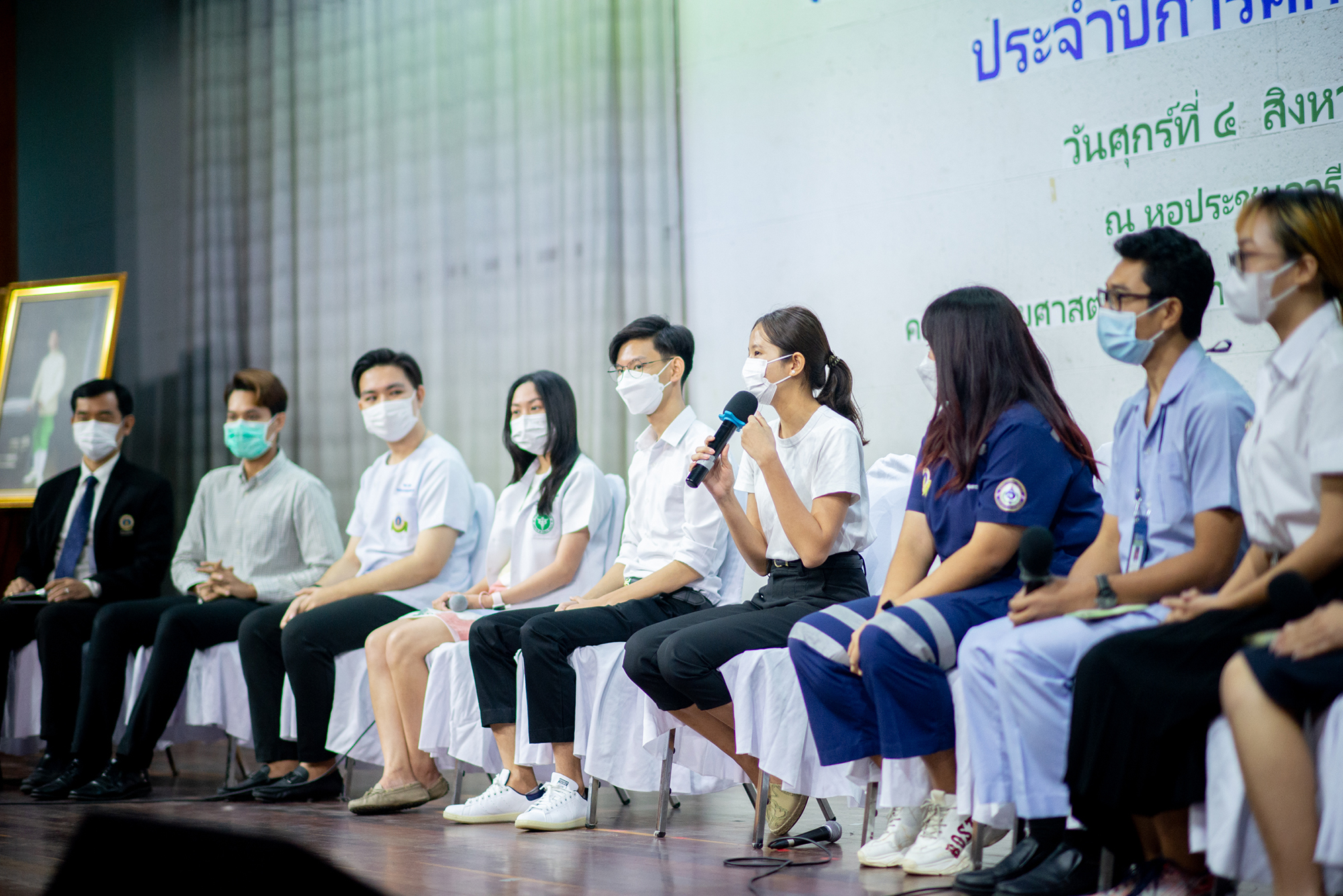 ปฐมนิเทศนักศึกษารามาธิบดี ชั้นปีที่ 1 ประจำปีการศึกษา 2566 ปฐมนิเทศนักศึกษารามาธิบดี ชั้นปีที่ 1 ประจำปีการศึกษา 2566
