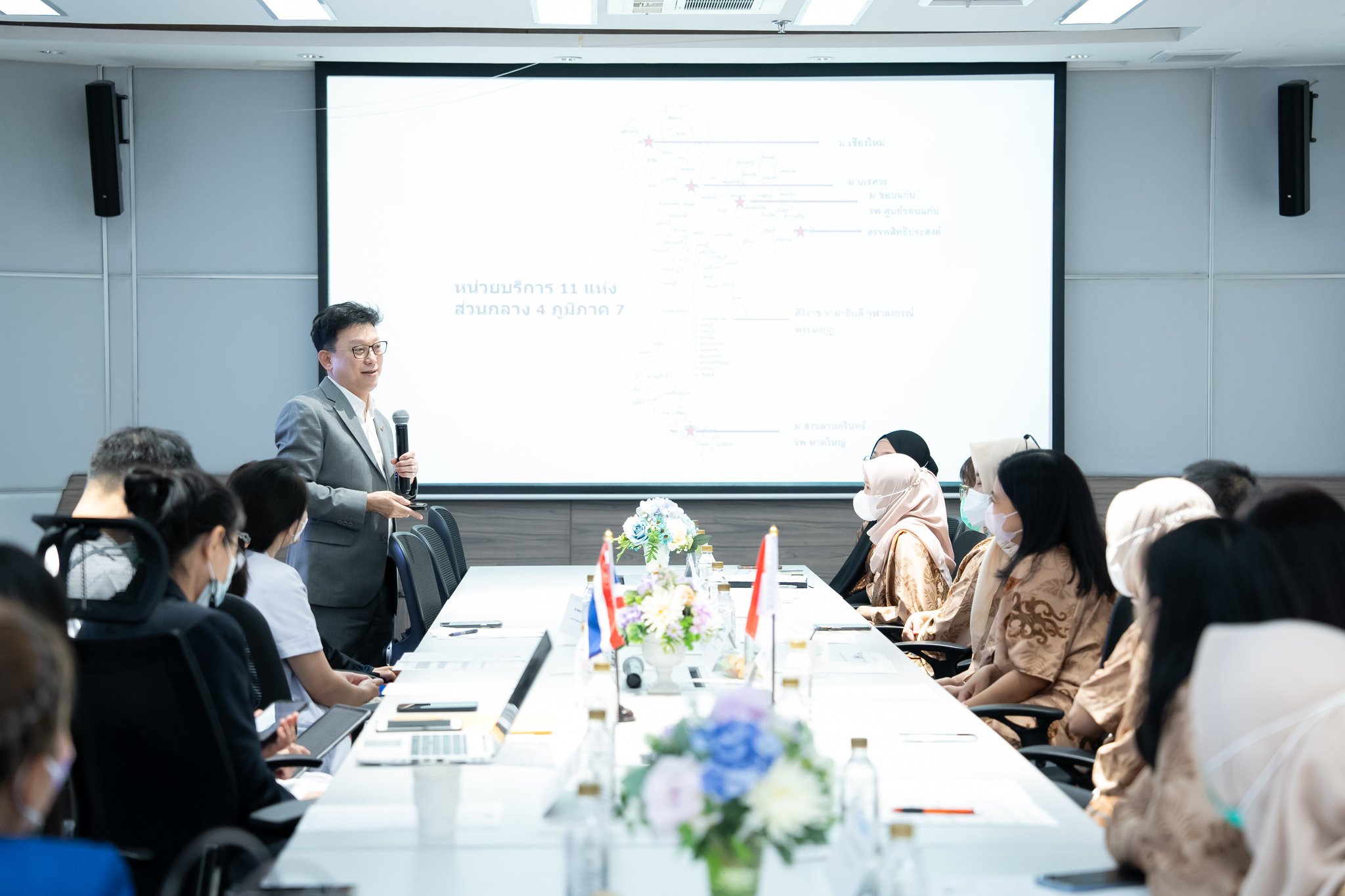 พิธีเปิดหลักสูตรฝึกอบรมวิชาการด้านการปลูกถ่ายไขกระดูก (BMT) โครงการอบรม “หลักการคุ้มครองข้อมูลส่วนบุคคล (PDPA)”