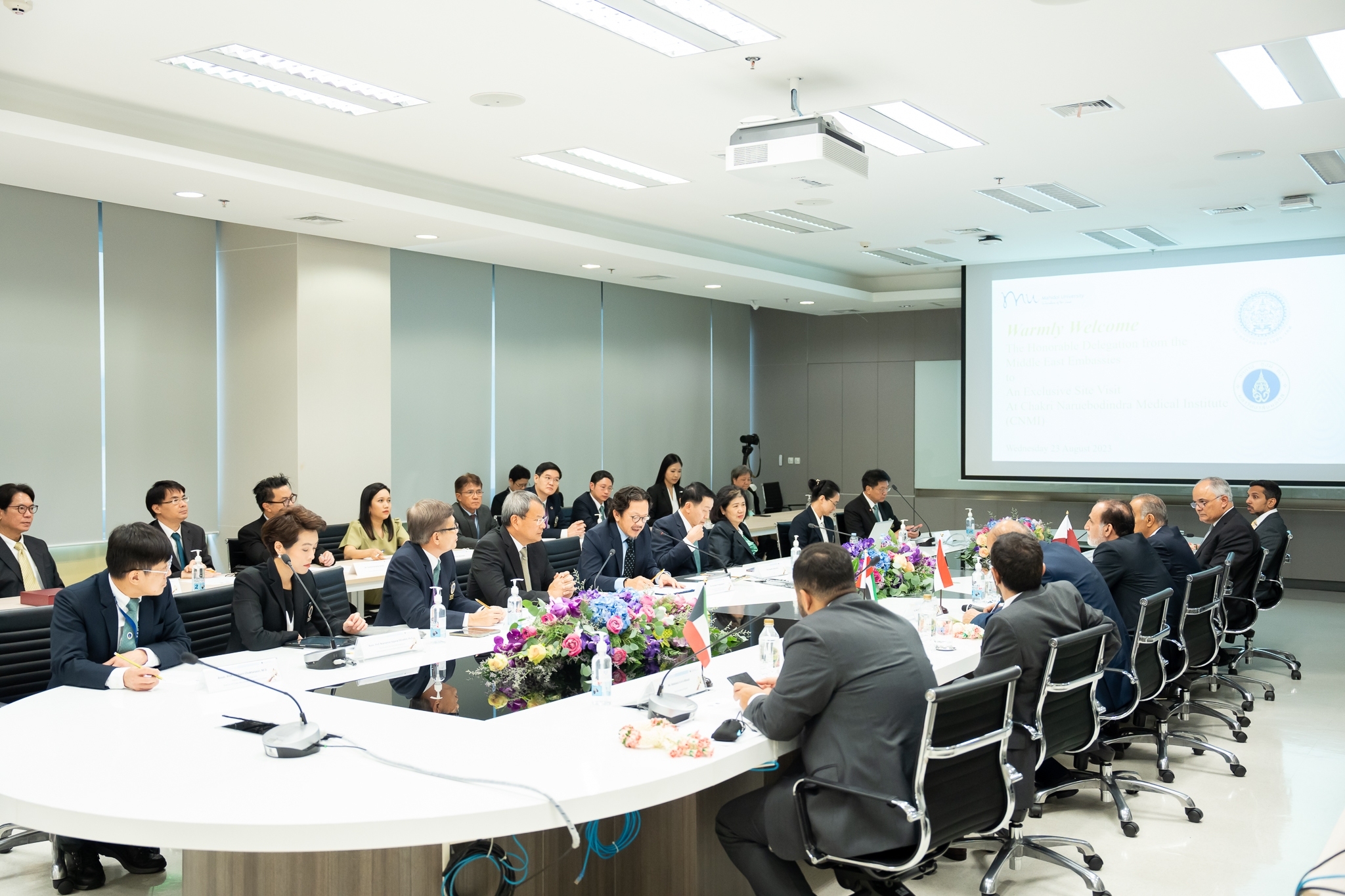 คณะผู้แทนผู้ทรงเกียรติจากสถานเอกอัครราชทูตตะวันออกกลางประจำประเทศไทยเยือน CNMI คณะผู้แทนผู้ทรงเกียรติจากสถานเอกอัครราชทูตตะวันออกกลางประจำประเทศไทยเยือน CNMI