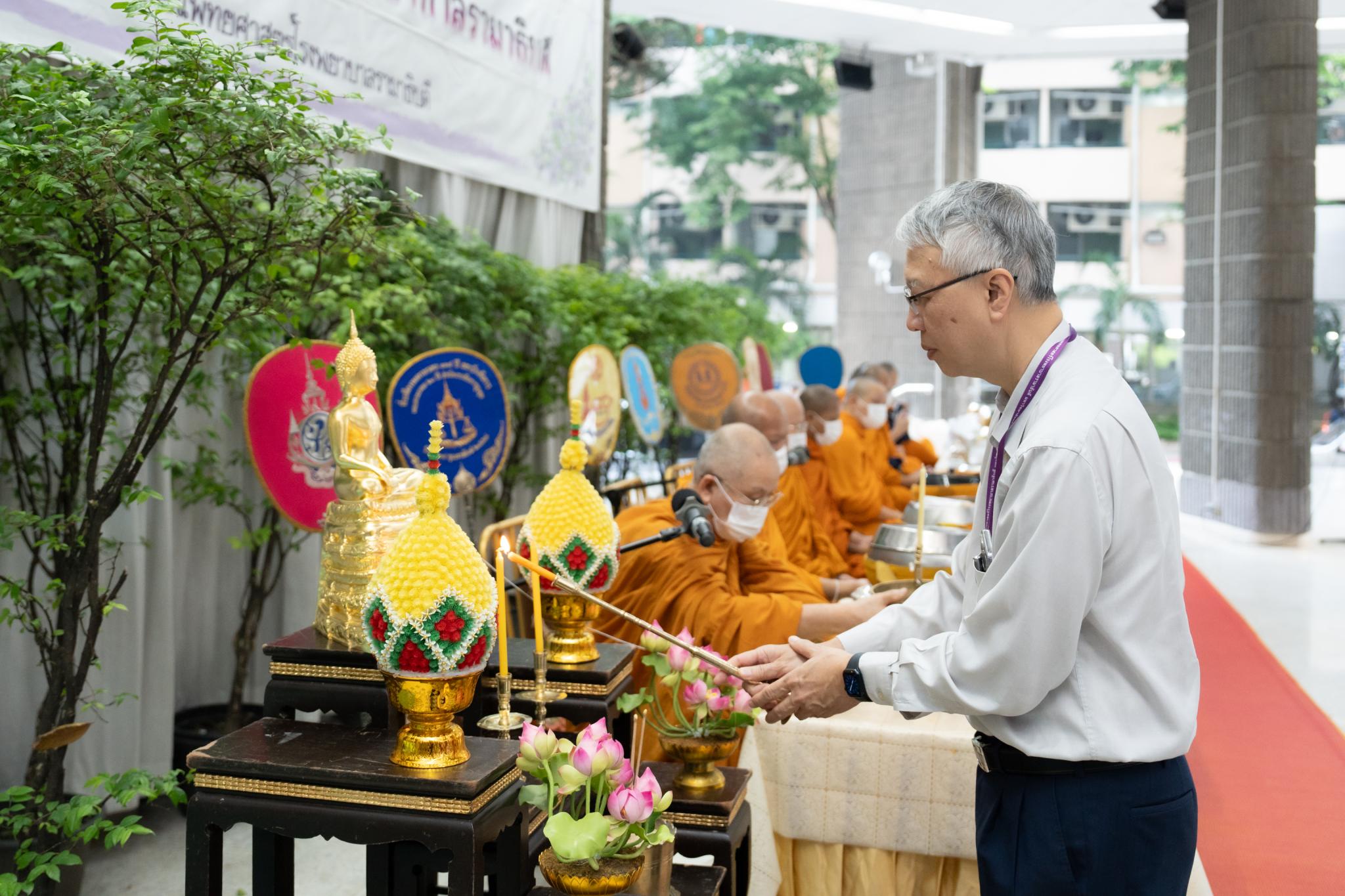 งานทำบุญเดือนเกิดบุคลากร ประจำเดือนพฤศจิกายน 2566 งานทำบุญเดือนเกิดบุคลากร ประจำเดือนพฤศจิกายน 2566