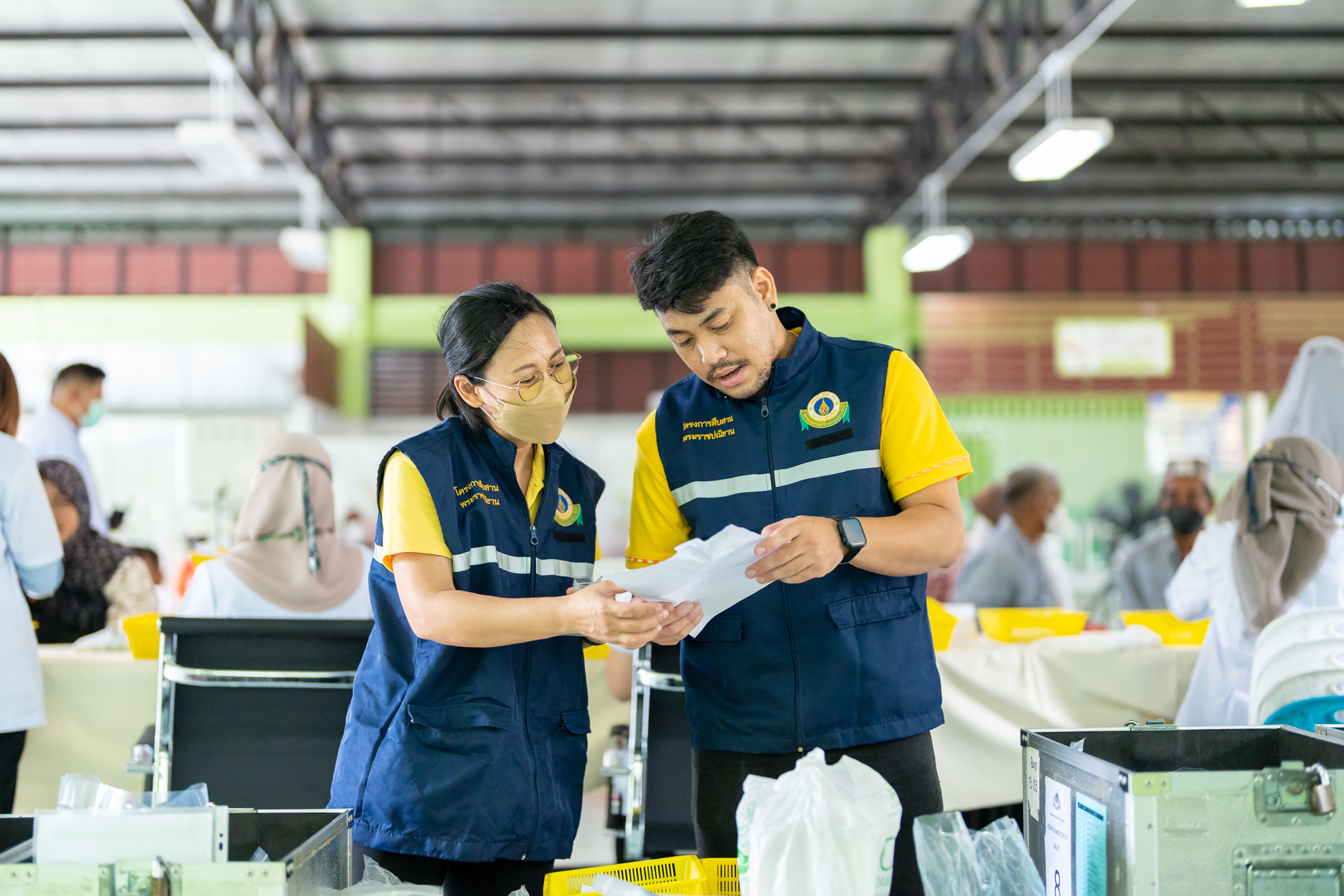 คณะแพทยศาสตร์โรงพยาบาลรามาธิบดี มหาวิทยาลัยมหิดล ร่วมกับ สำนักงานองคมนตรี ออกหน่วยแพทย์เคลื่อนที่ ในโครงการสืบสานพระราชปณิธาน จ.ยะลา