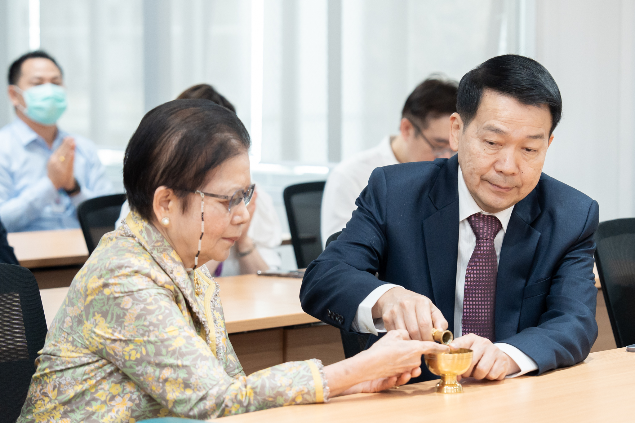 พิธีทำบุญฝ่ายการศึกษา งานแพทยศาสตรศึกษา และงานการศึกษาหลังปริญญา สำนักงานการศึกษา พิธีทำบุญฝ่ายการศึกษา งานแพทยศาสตรศึกษา และงานการศึกษาหลังปริญญา สำนักงานการศึกษา