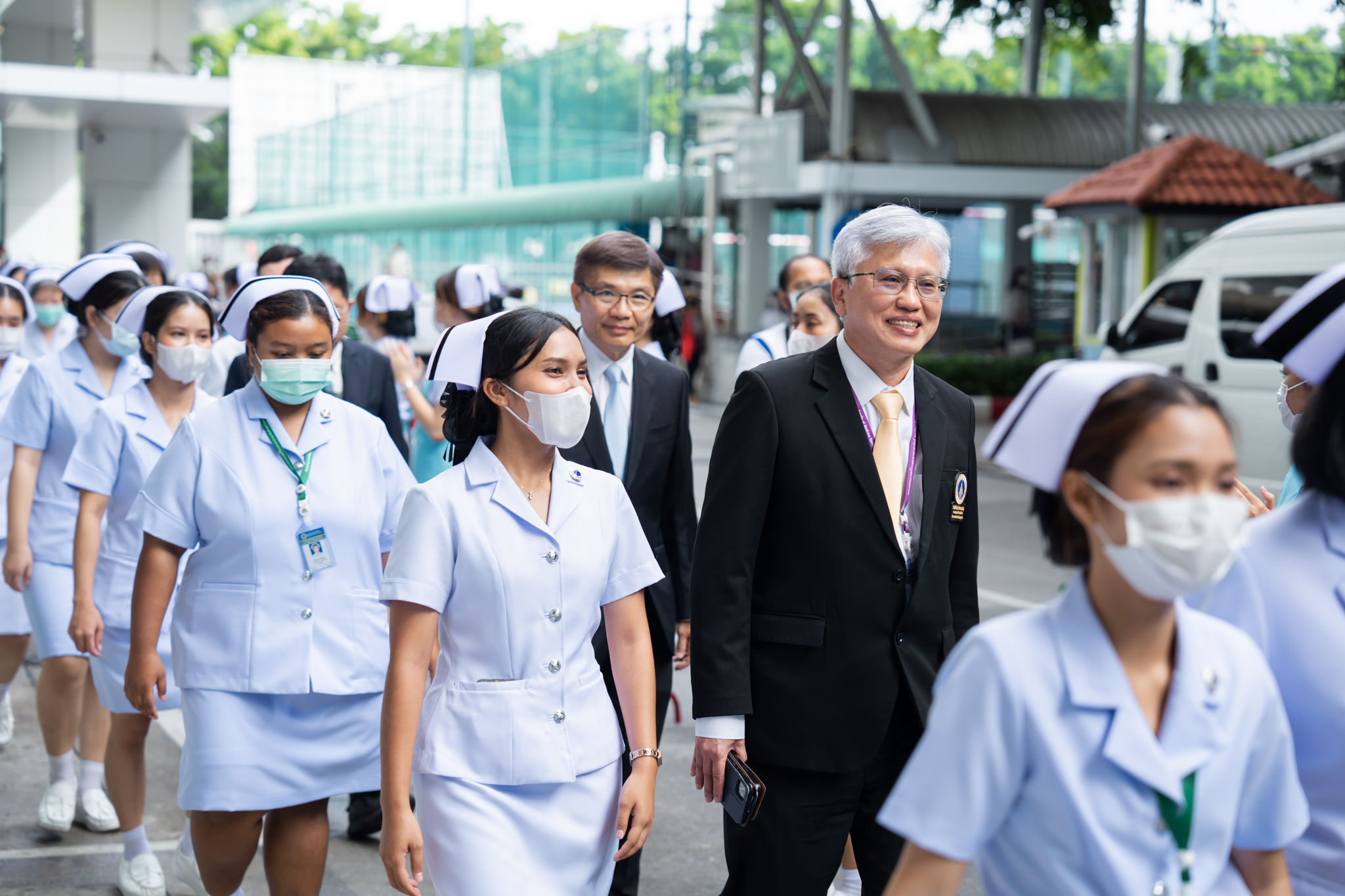 งาน “ส่งมอบพยาบาลใหม่” และ “พิธีบายศรีสู่ขวัญสู่รั้วรามาธิบดี” ประจำปี 2566 งาน “ส่งมอบพยาบาลใหม่” และ “พิธีบายศรีสู่ขวัญสู่รั้วรามาธิบดี” ประจำปี 2566