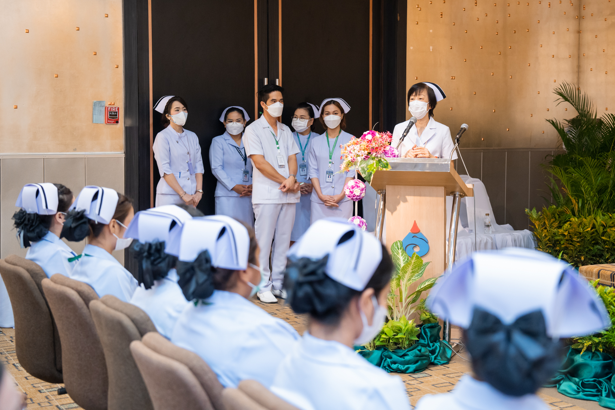 งาน “ส่งมอบพยาบาลใหม่” และ “พิธีบายศรีสู่ขวัญสู่รั้วรามาธิบดี” ประจำปี 2566 งาน “ส่งมอบพยาบาลใหม่” และ “พิธีบายศรีสู่ขวัญสู่รั้วรามาธิบดี” ประจำปี 2566